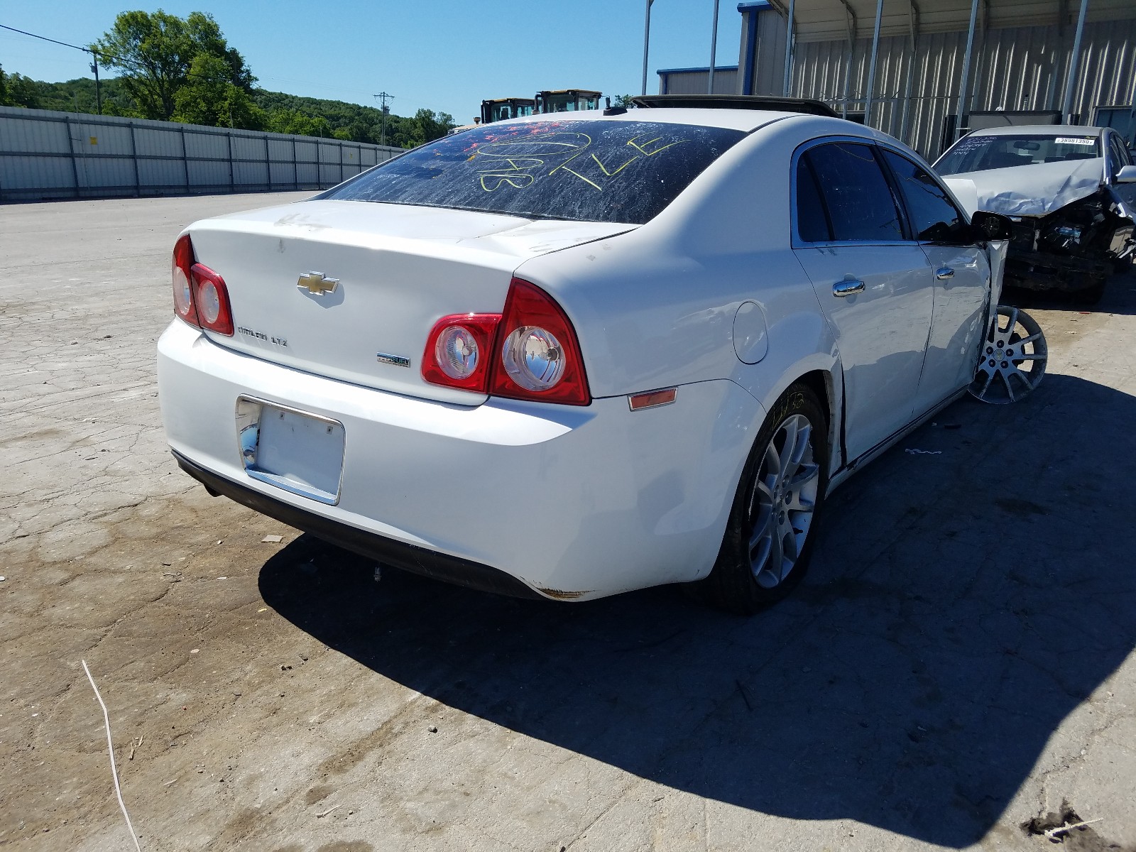 Photo 4 from auction – 2011 CHEVROLET MALIBU LTZ with VIN 1G1ZE5EU0BF115403