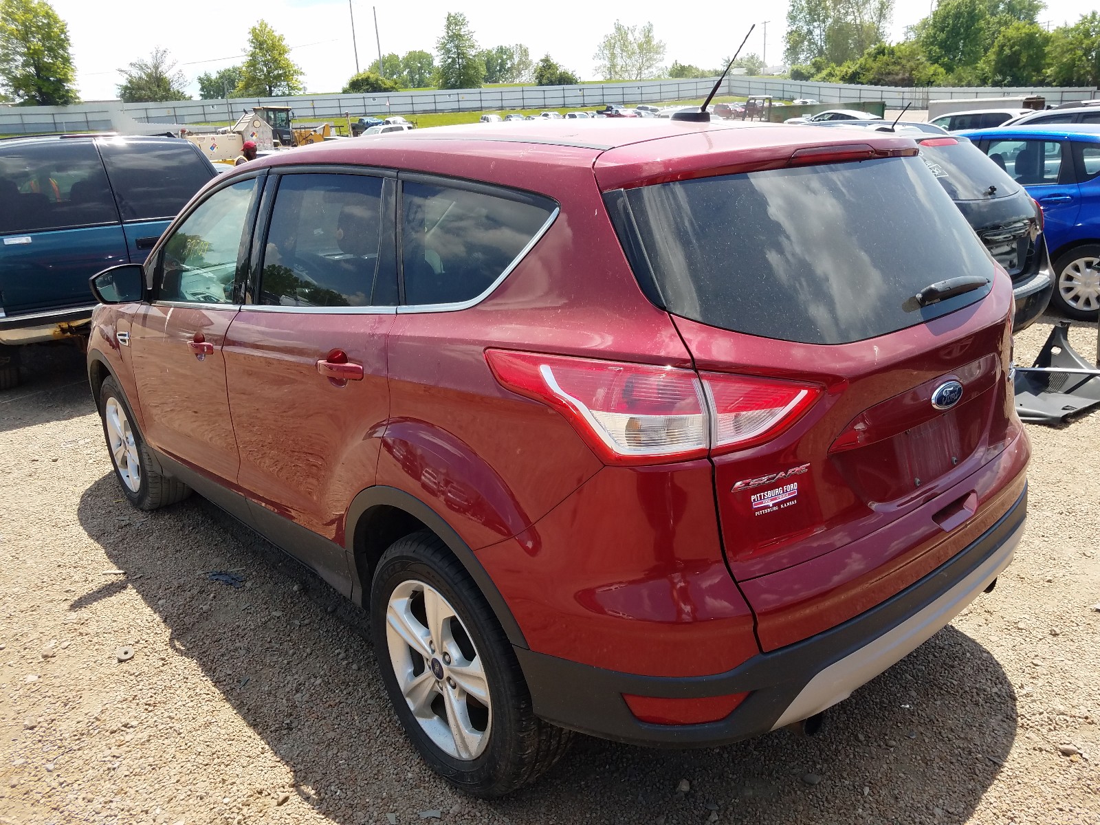 Photo 3 from auction – 2013 FORD ESCAPE SE with VIN 1FMCU9GX5DUC54760