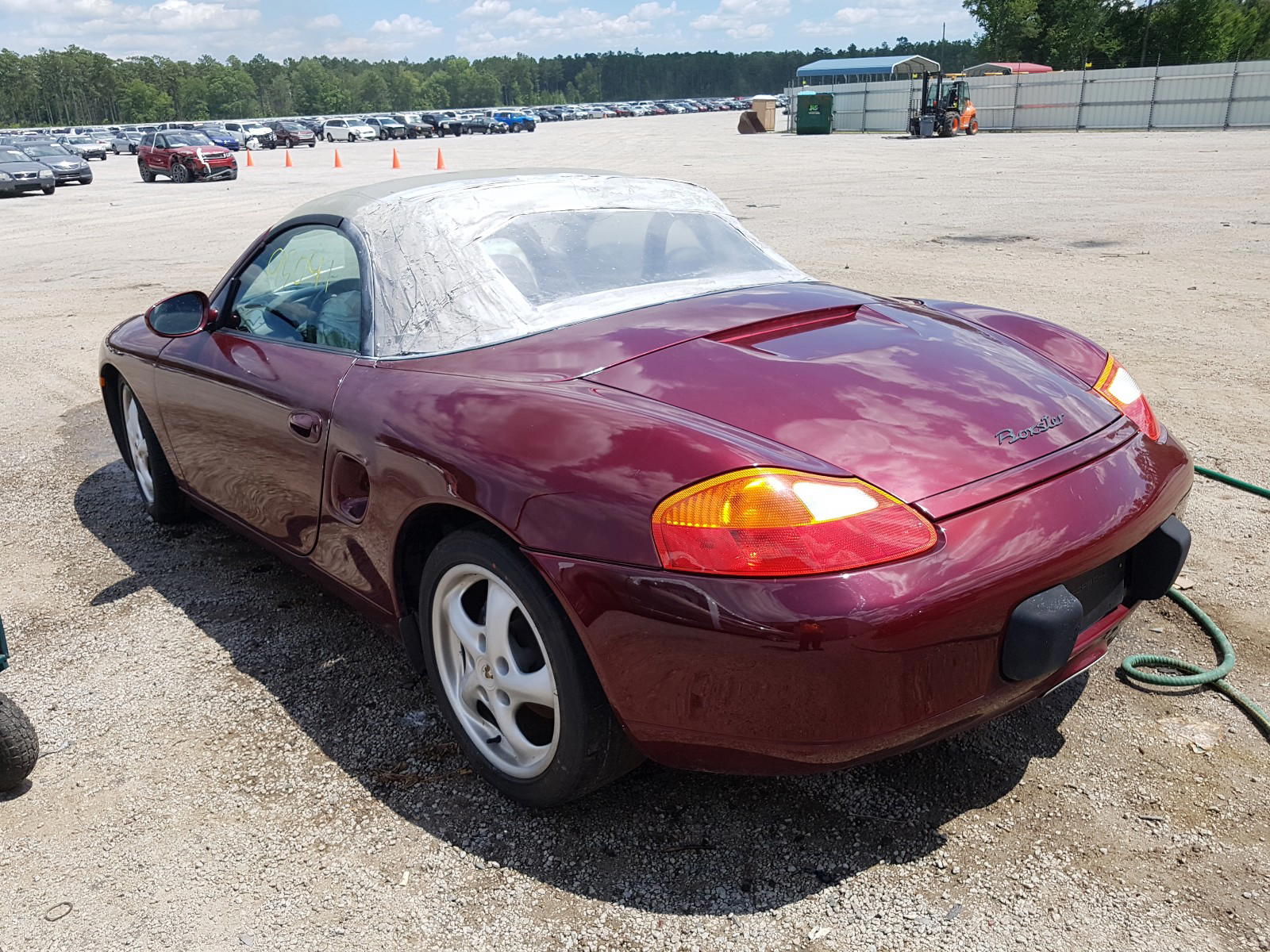 Photo 3 from auction – 1999 PORSCHE BOXSTER with VIN WP0CA2981XU631163