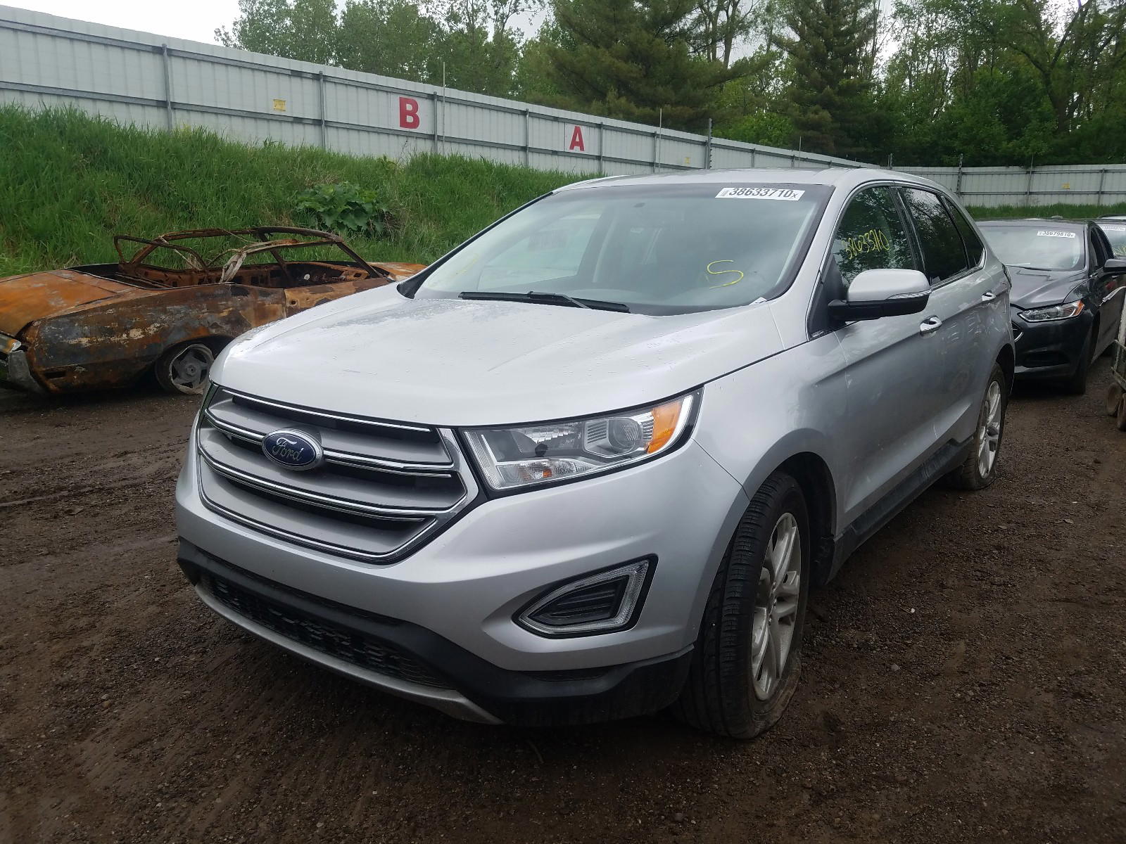 Photo 2 from auction – 2017 FORD EDGE TITAN with VIN 2FMPK3K92HBB90489