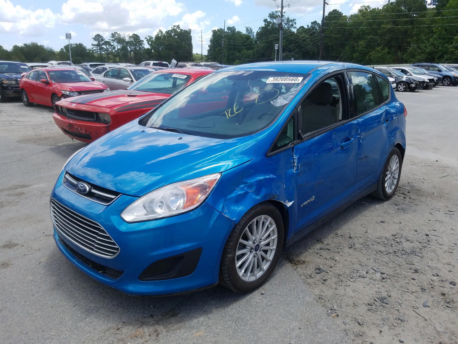 Photo 2 from auction – 2013 FORD C-MAX SE with VIN 1FADP5AU2DL535661