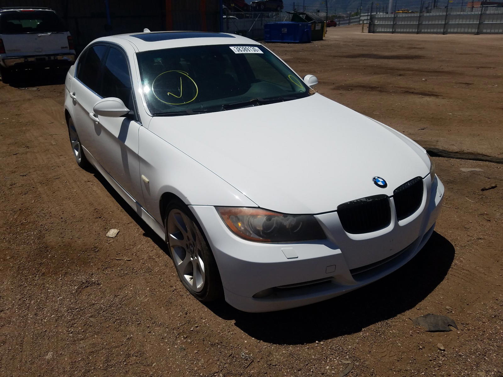 BMW 335 XI 2008 with VIN WBAVD53558A009925 - Photo from auction