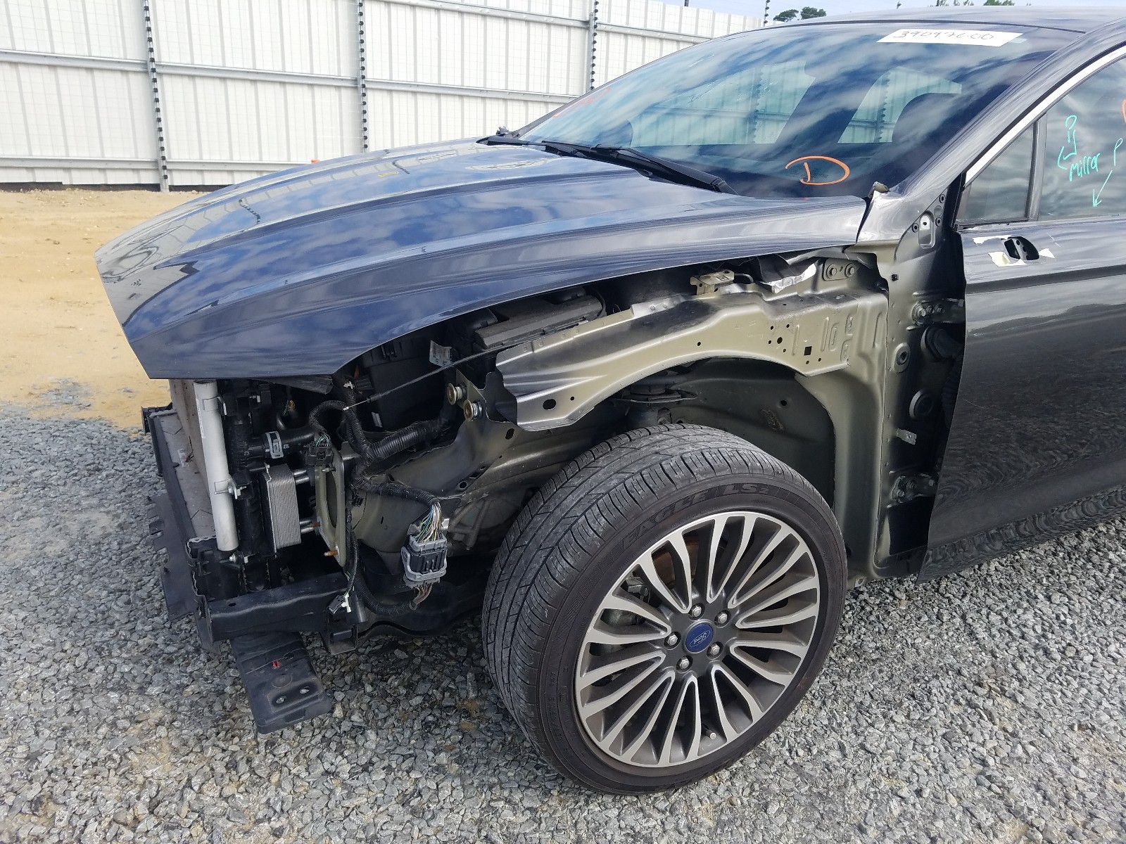 Photo 9 from auction – 2017 FORD FUSION SE with VIN 3FA6P0HD5HR137417
