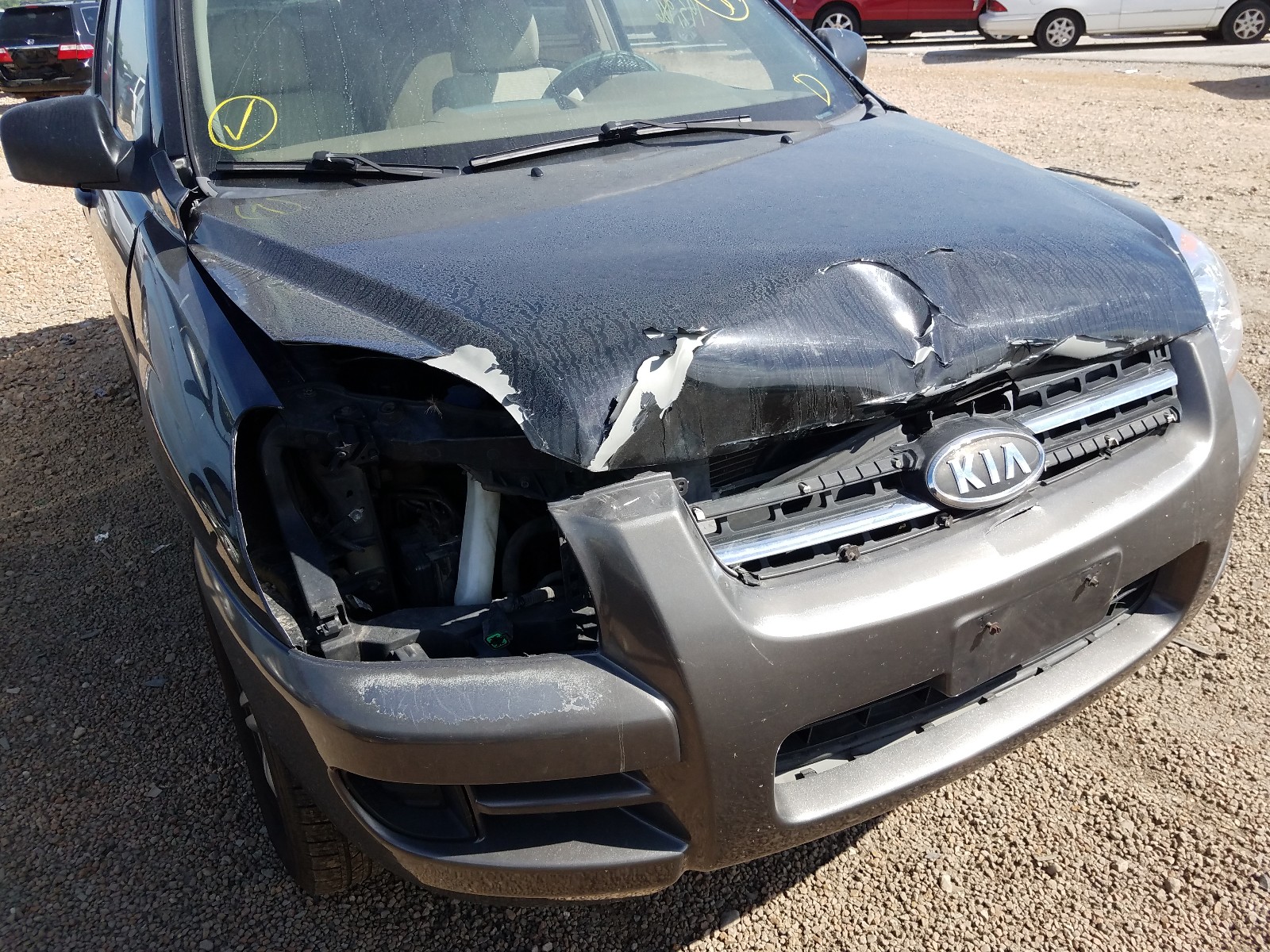 Photo 9 from auction – 2008 KIA SPORTAGE E with VIN KNDJE723587465107
