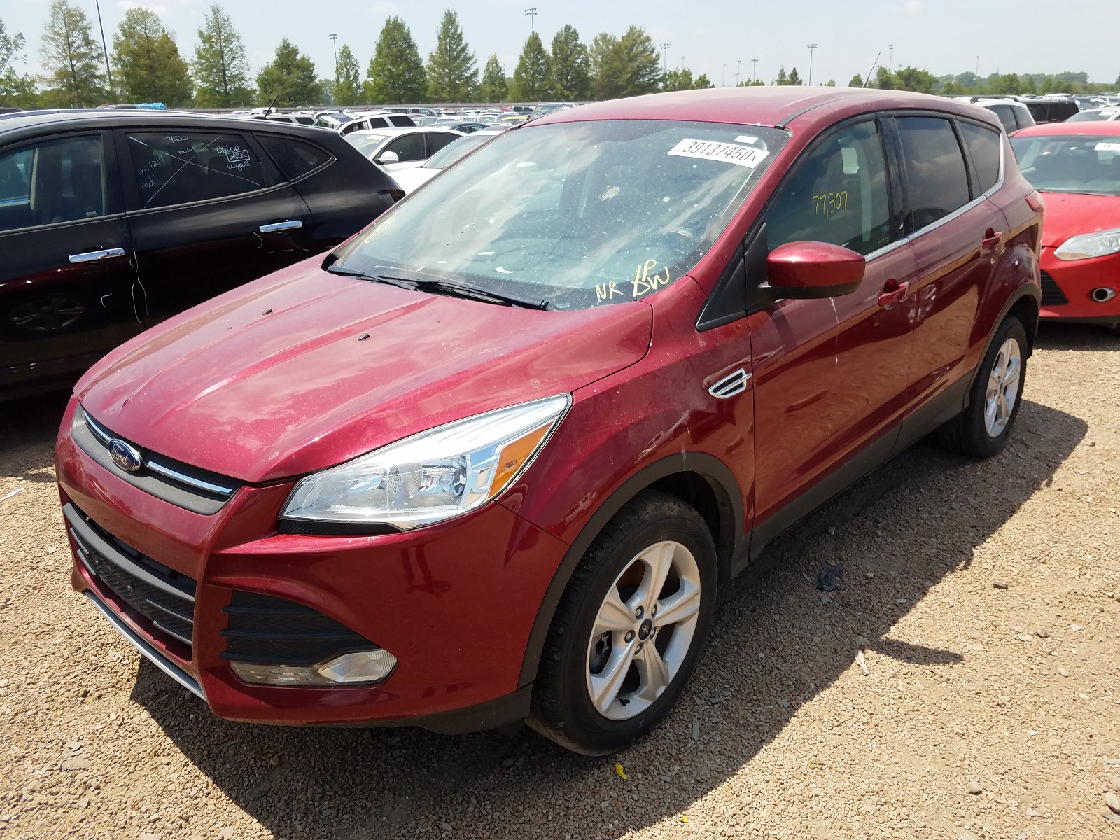 Photo 2 from auction – 2013 FORD ESCAPE SE with VIN 1FMCU9GX5DUC54760