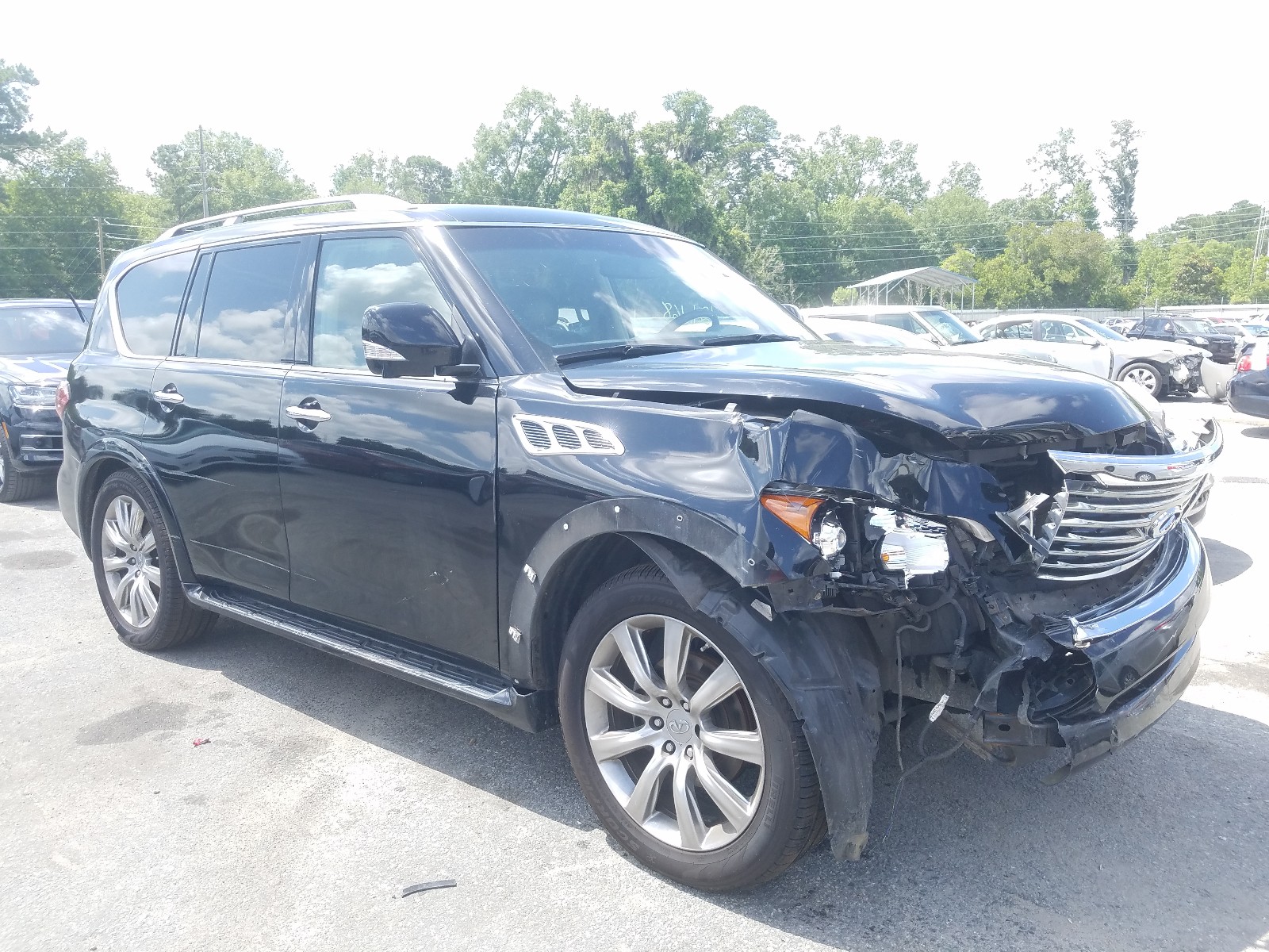 Photo 1 from auction – 2012 INFINITI QX56 with VIN JN8AZ2NF4C9519866