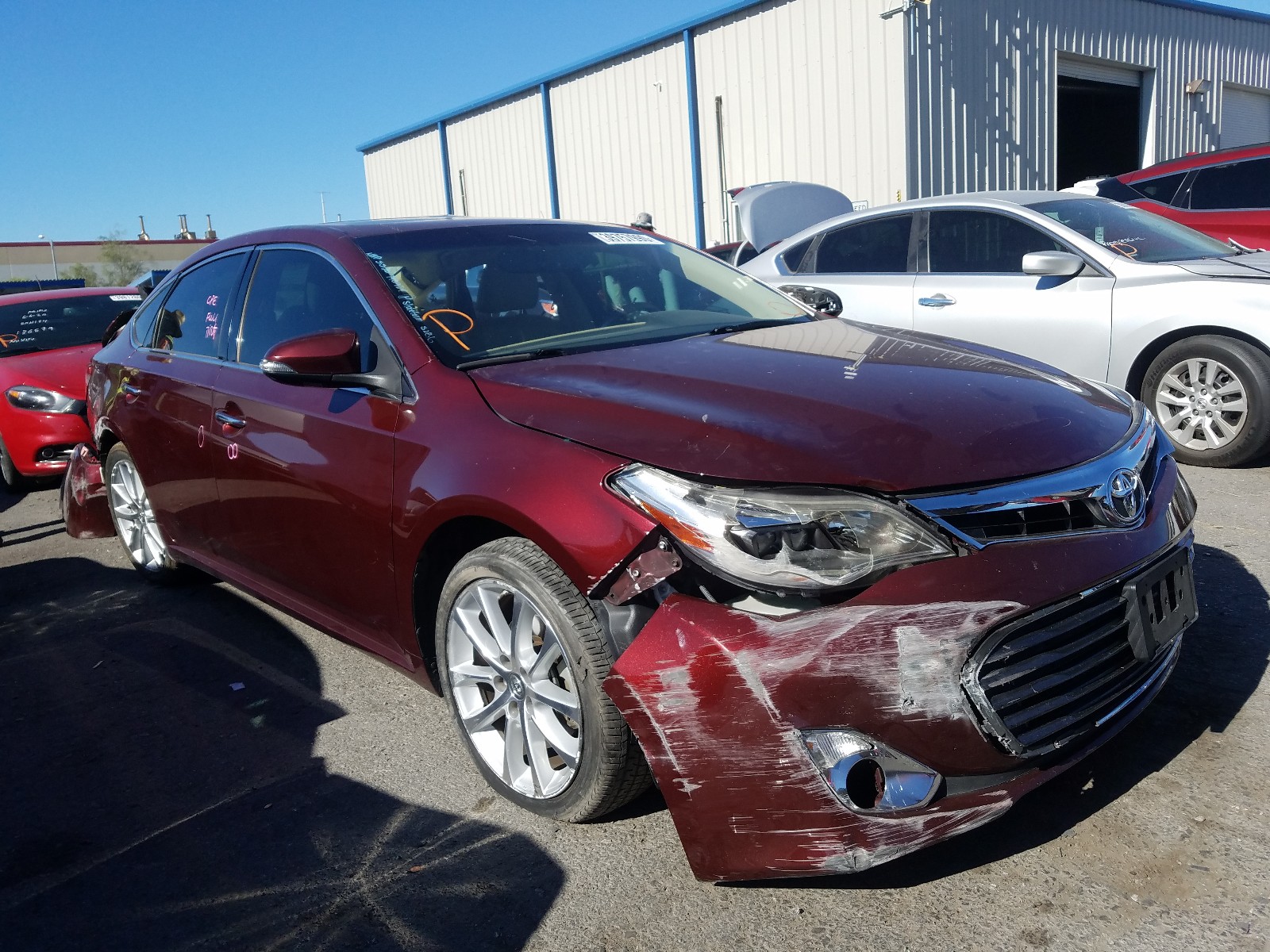 TOYOTA AVALON BAS 2013 with VIN 4T1BK1EB5DU044766 - Photo from auction
