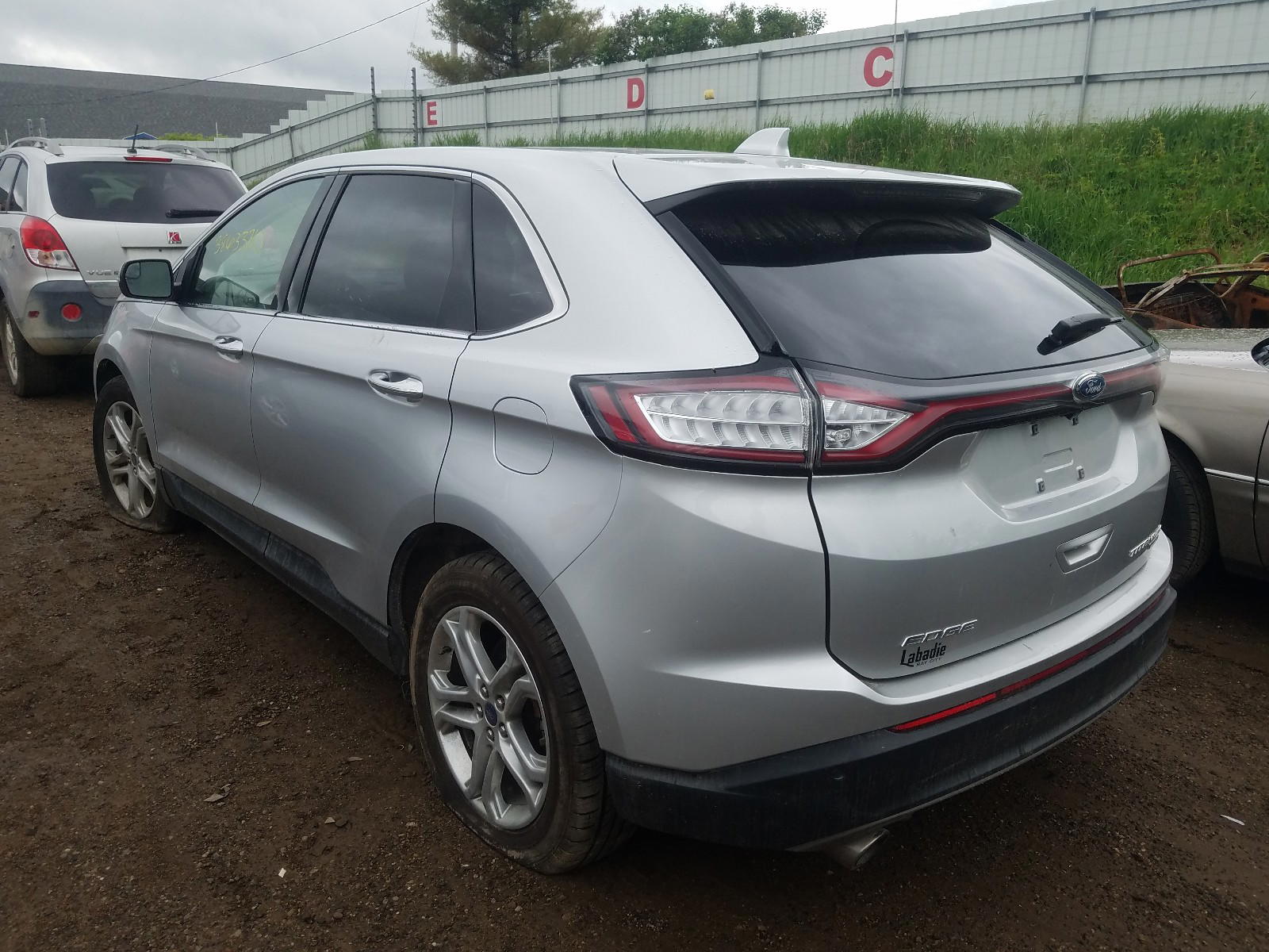 Photo 3 from auction – 2017 FORD EDGE TITAN with VIN 2FMPK3K92HBB90489