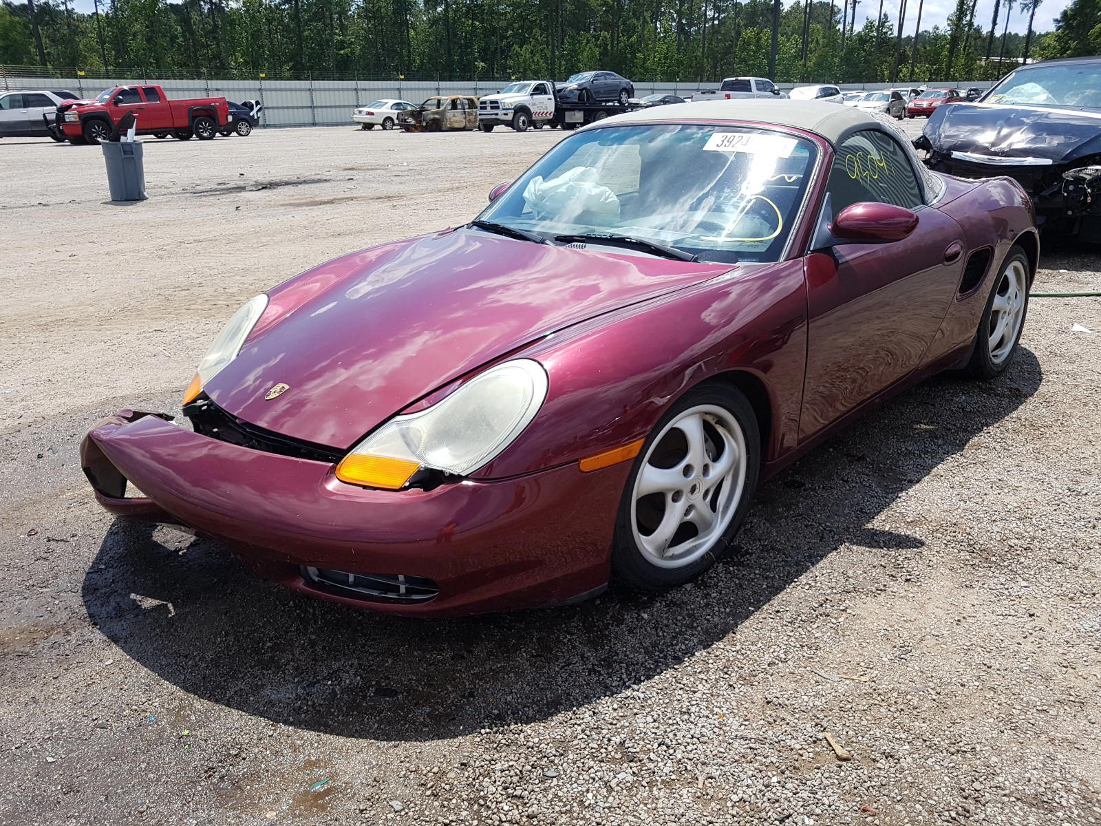 Photo 2 from auction – 1999 PORSCHE BOXSTER with VIN WP0CA2981XU631163