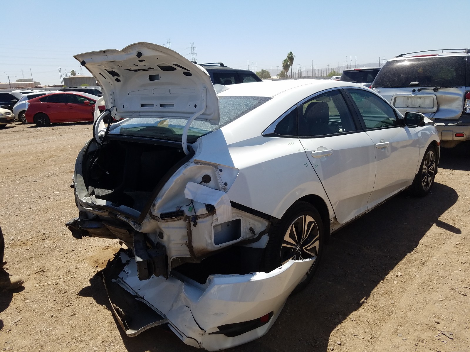 Photo 4 from auction – 2016 HONDA CIVIC EX with VIN 19XFC1F35GE017662