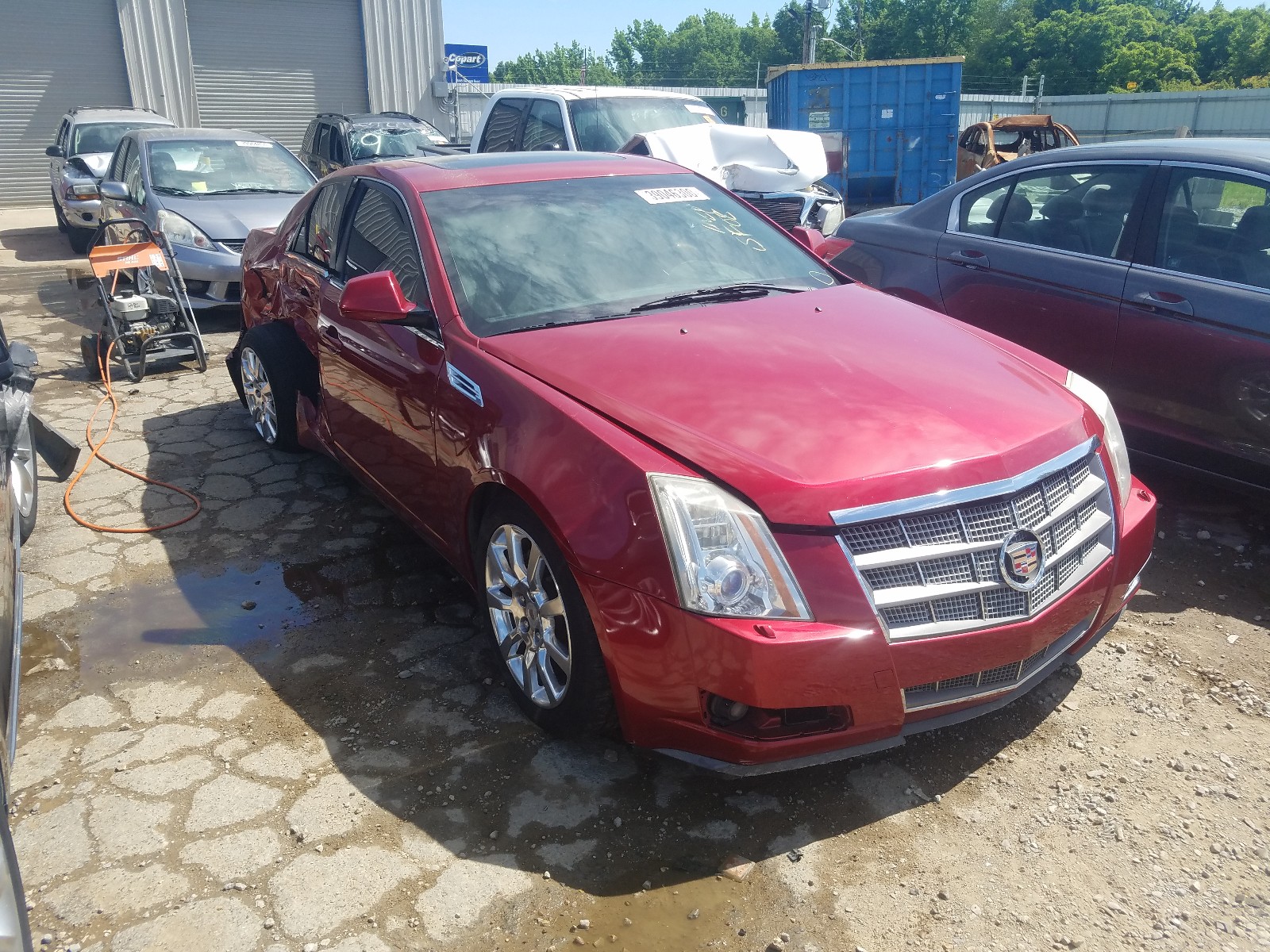Photo 1 from auction – 2008 CADILLAC CTS HI FEA with VIN 1G6DV57V380146117