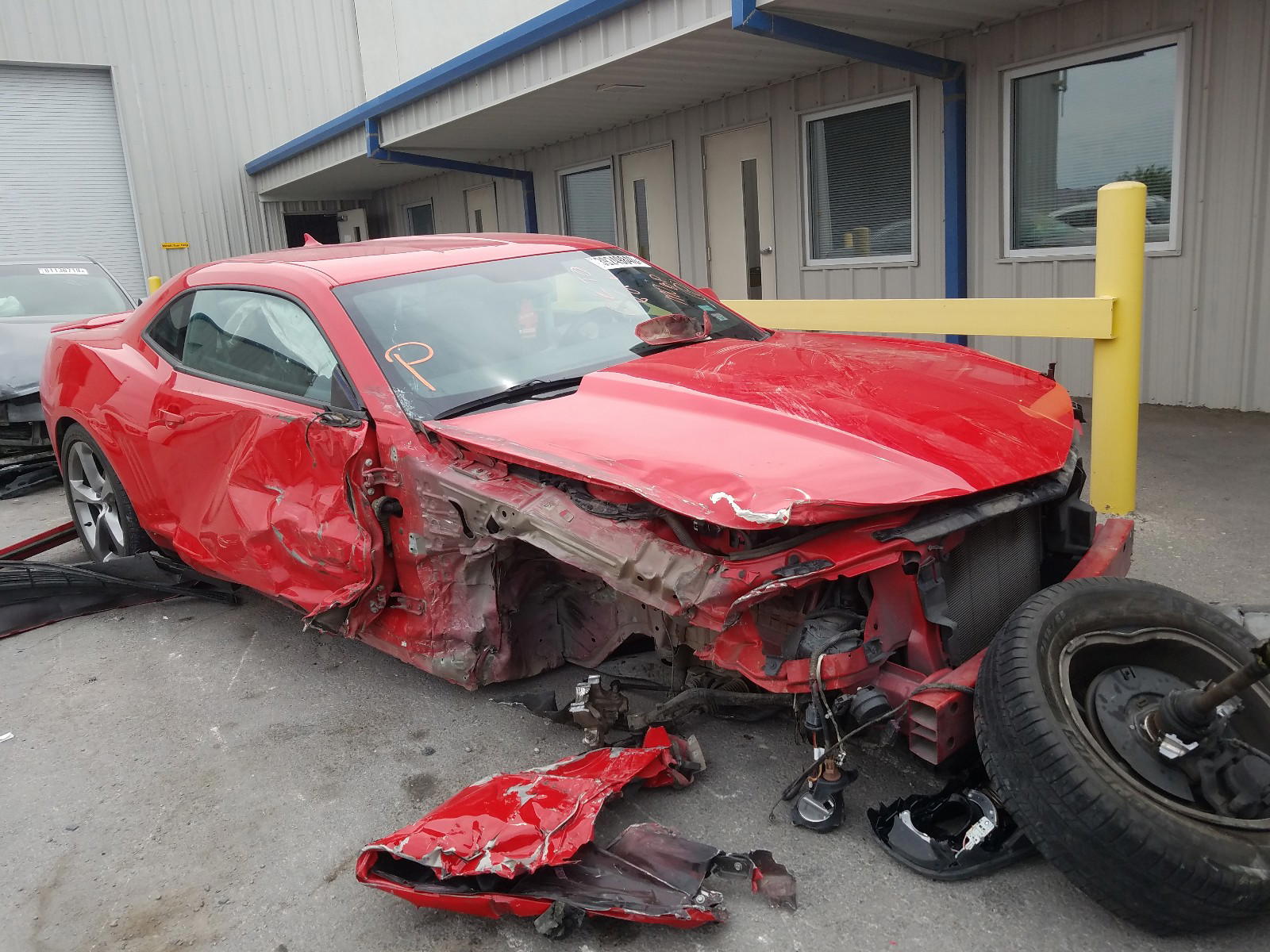 CHEVROLET CAMARO LT 2014 with VIN 2G1FF1E30E9186372 - Photo from auction