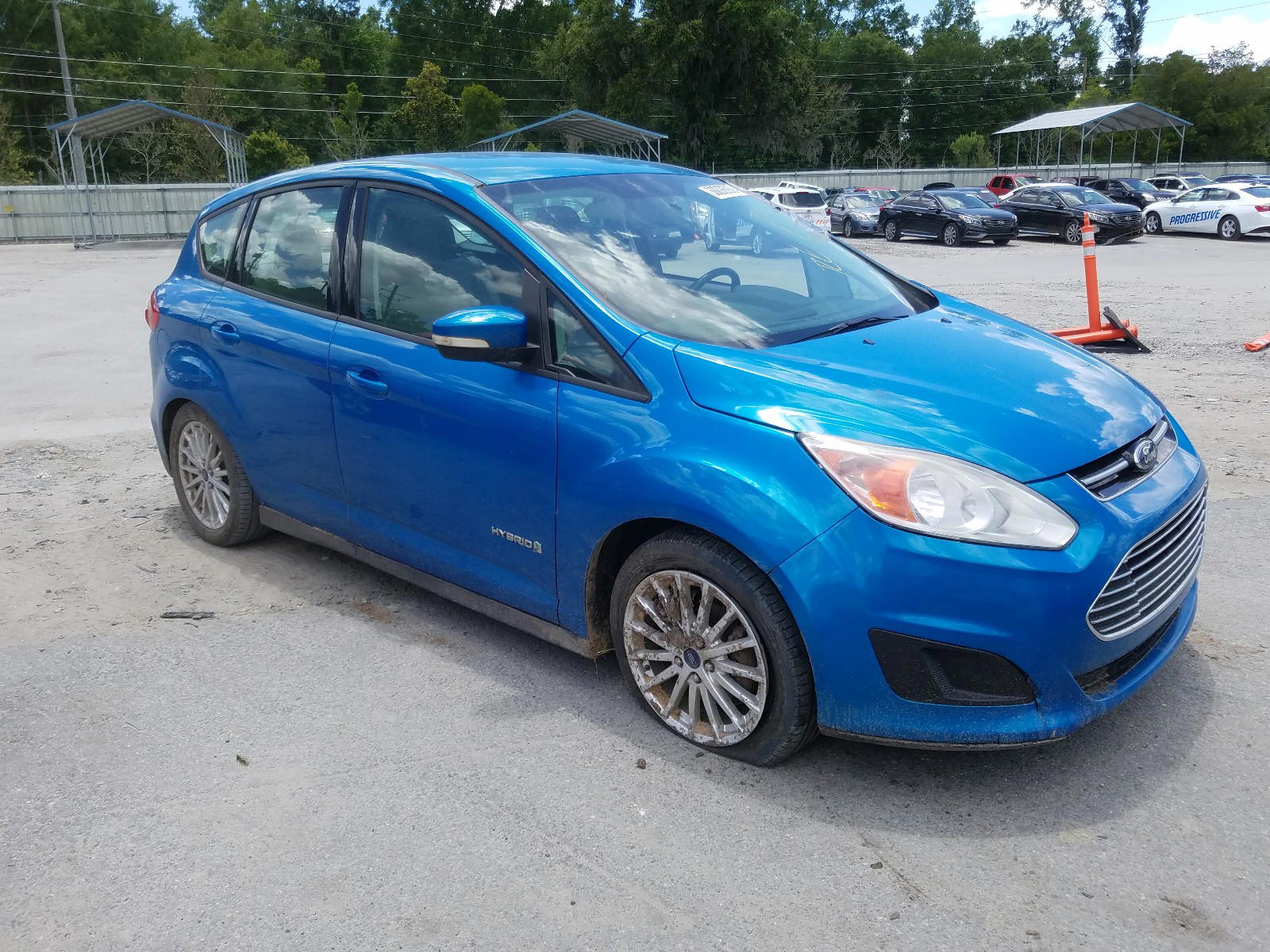 FORD C-MAX SE 2013 with VIN 1FADP5AU2DL535661 - Photo from auction