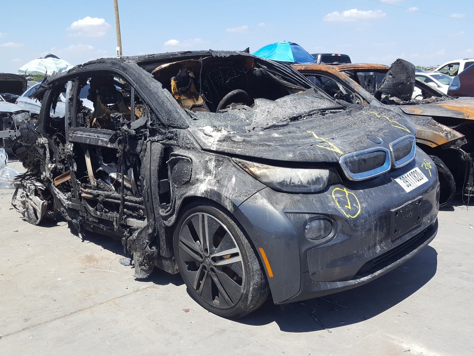 Photo 1 from auction – 2017 BMW I3 REX with VIN WBY1Z8C56HV889416