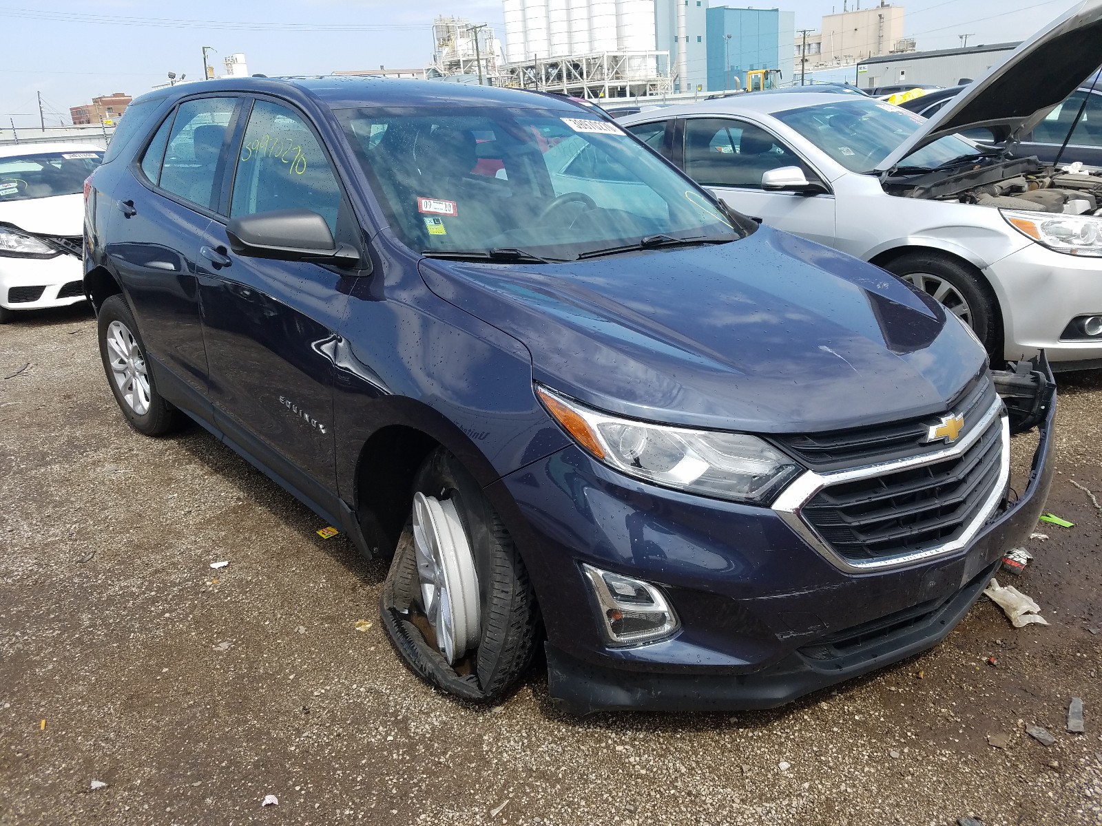 Photo 1 from auction – 2018 CHEVROLET EQUINOX LS with VIN 3GNAXREV5JS543984
