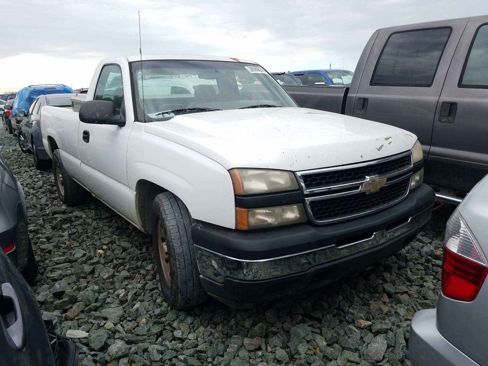 Photo 1 from auction – 2006 CHEVROLET SILVERADO with VIN 3GCEC14X96G221787