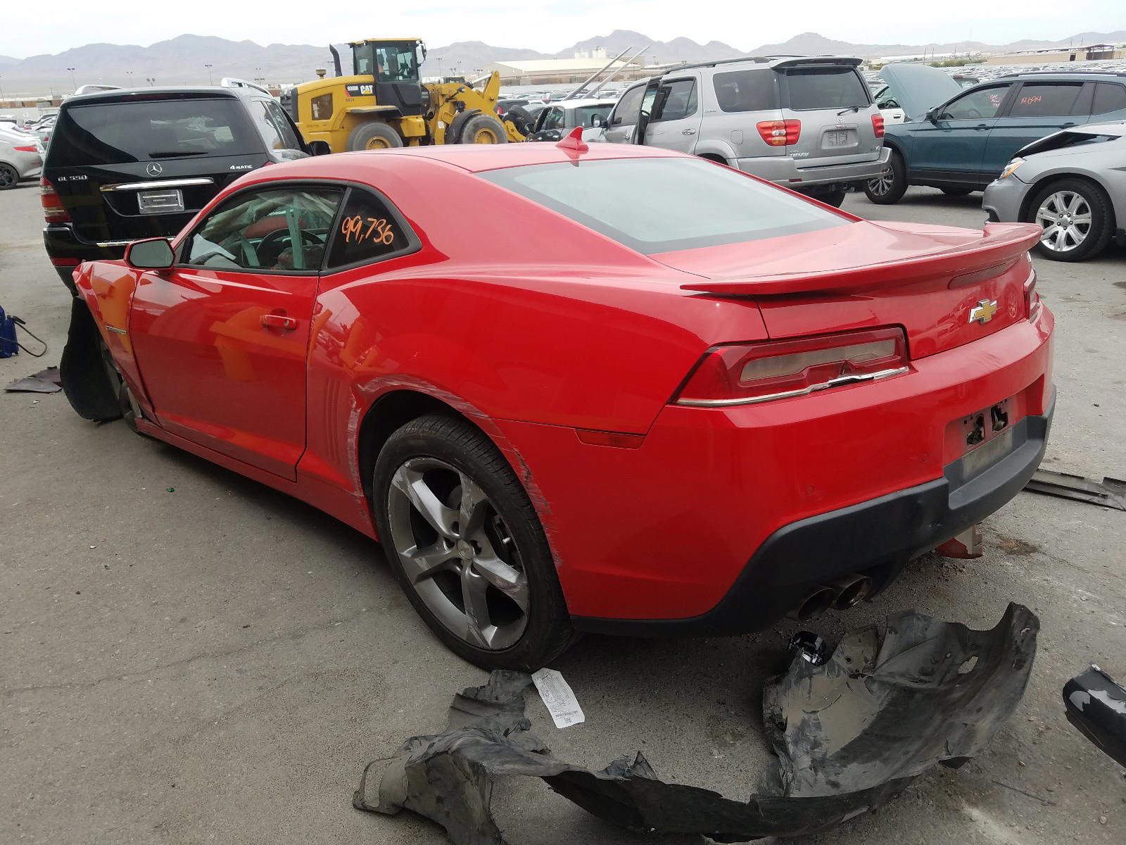 Photo 3 from auction – 2014 CHEVROLET CAMARO LT with VIN 2G1FF1E30E9186372