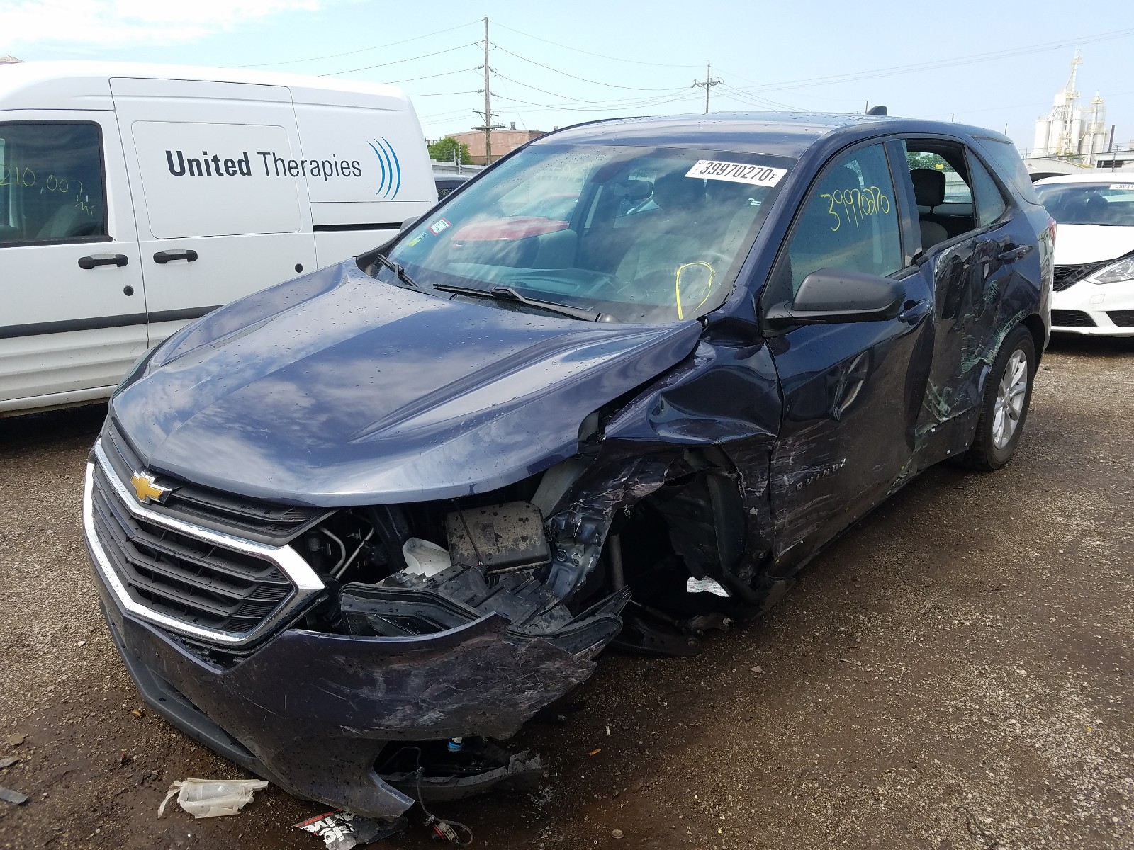 Photo 2 from auction – 2018 CHEVROLET EQUINOX LS with VIN 3GNAXREV5JS543984