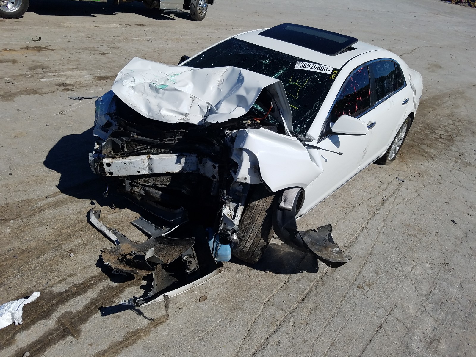 Photo 2 from auction – 2011 CHEVROLET MALIBU LTZ with VIN 1G1ZE5EU0BF115403
