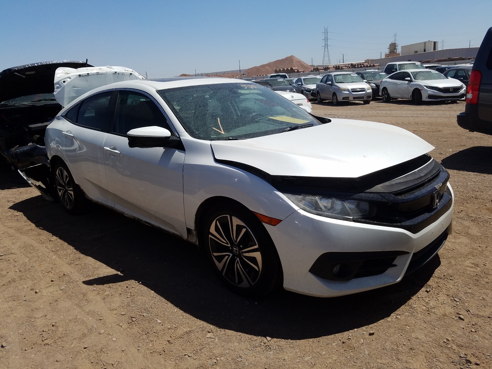 Photo 1 from auction – 2016 HONDA CIVIC EX with VIN 19XFC1F35GE017662