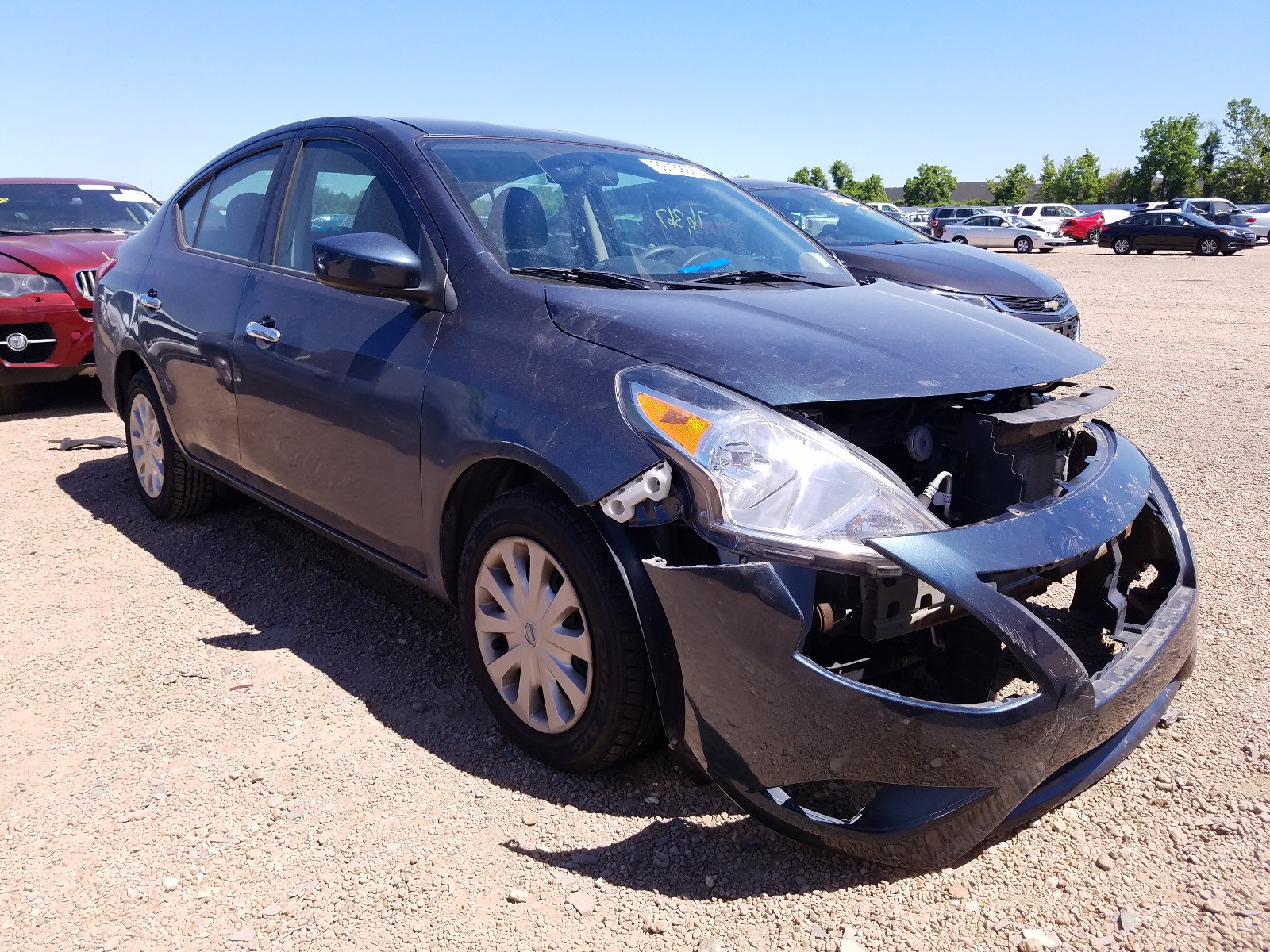 Photo 1 from auction – 2017 NISSAN VERSA S with VIN 3N1CN7APXHL843482