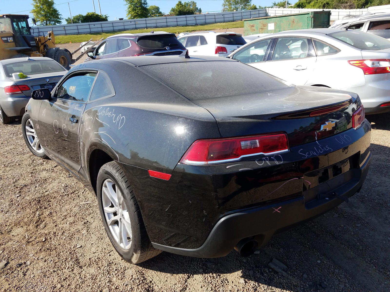 Photo 3 from auction – 2014 CHEVROLET CAMARO LS with VIN 2G1FA1E33E9213546