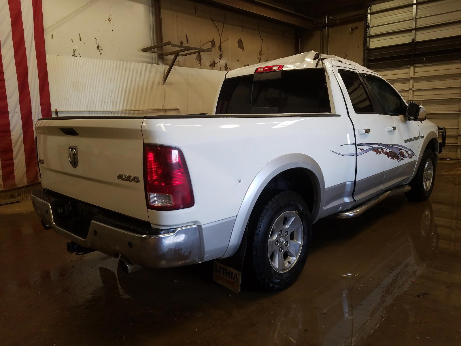 Photo 4 from auction – 2012 DODGE RAM 1500 L with VIN 1C6RD7JT6CS219235
