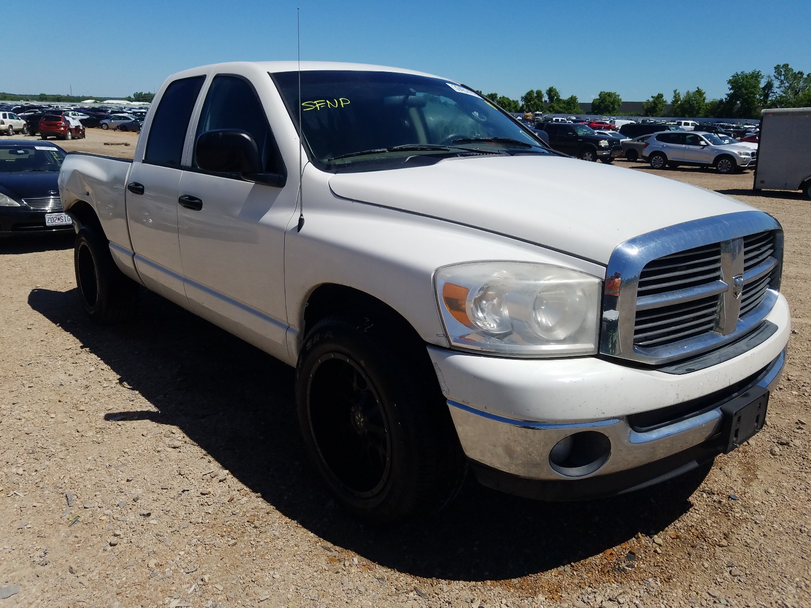 DODGE RAM 1500 S 2008 with VIN 1D7HA18238S637451 - Photo from auction