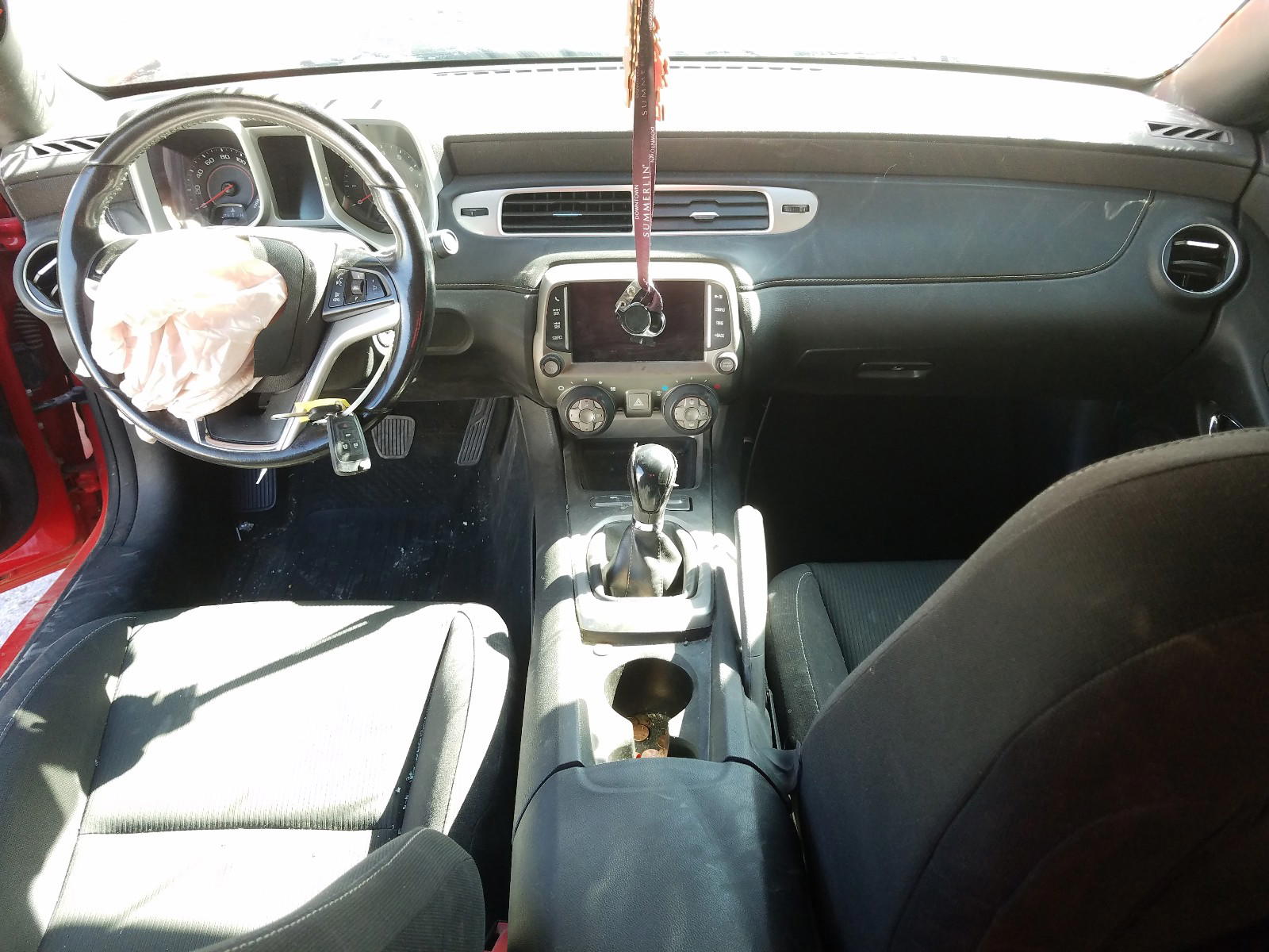 Photo 9 from auction – 2014 CHEVROLET CAMARO LT with VIN 2G1FF1E30E9186372