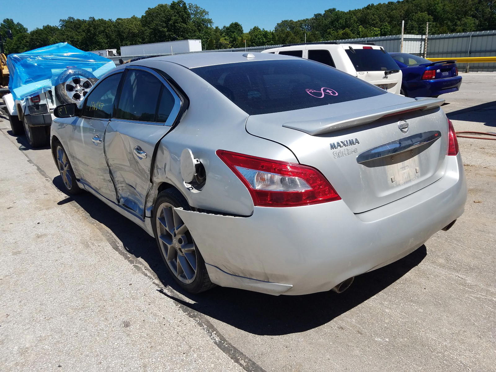 Photo 3 from auction – 2011 NISSAN MAXIMA S with VIN 1N4AA5AP7BC829990