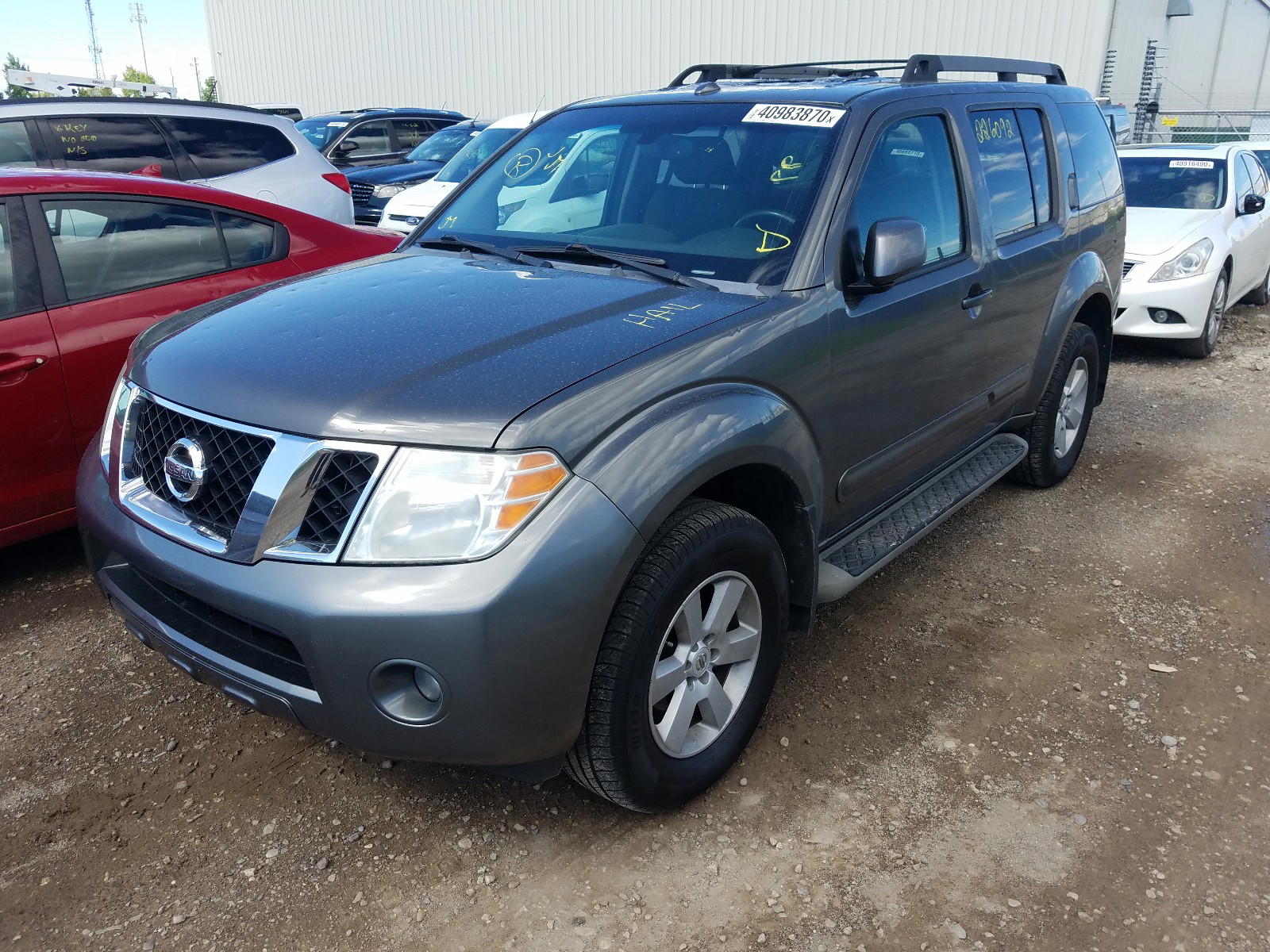 Photo 2 from auction – 2008 NISSAN PATHFINDER with VIN 5N1AR18B18C647602