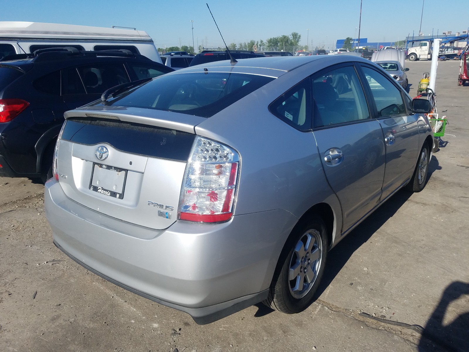 Photo 4 from auction – 2007 TOYOTA PRIUS with VIN JTDKB20U477569839