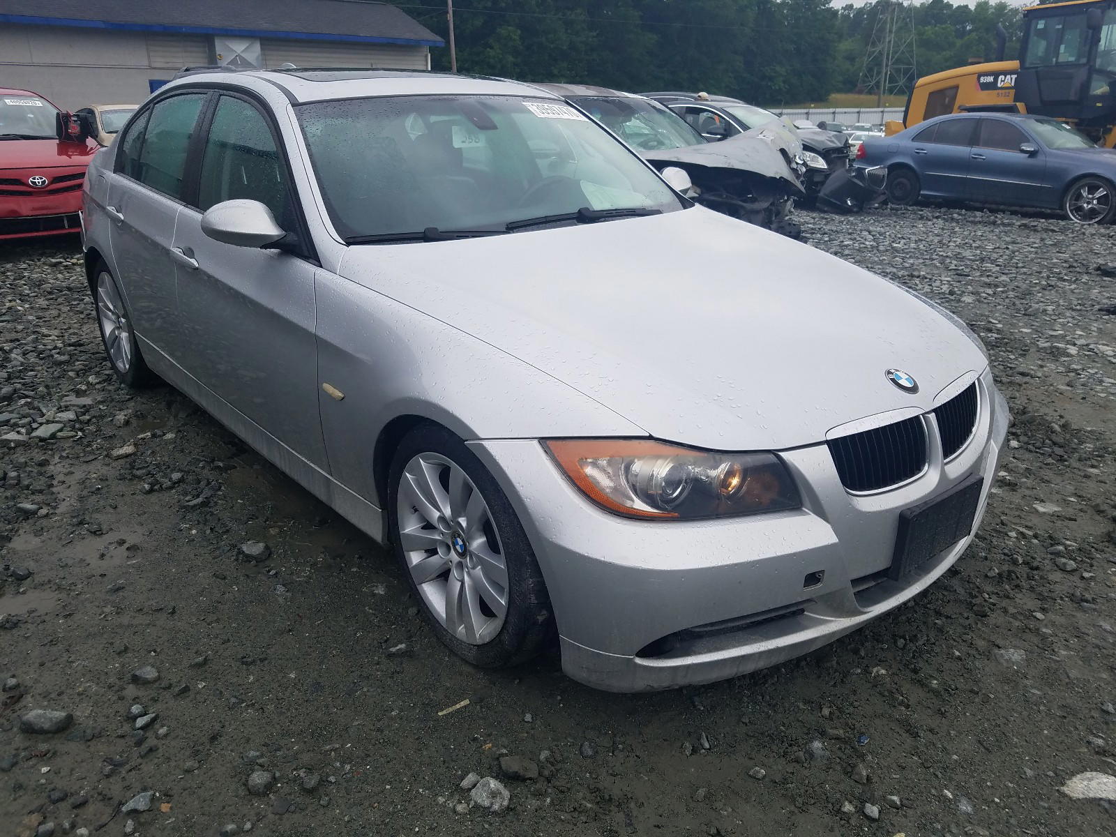 BMW 328 I 2008 with VIN WBAVA37568NL51447 - Photo from auction