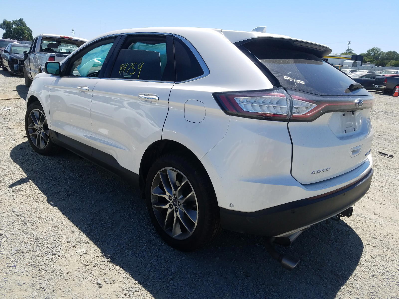 Photo 3 from auction – 2015 FORD EDGE TITAN with VIN 2FMPK4K83FBC00313