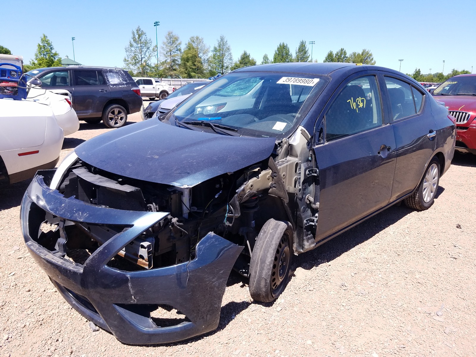 Photo 2 from auction – 2017 NISSAN VERSA S with VIN 3N1CN7APXHL843482