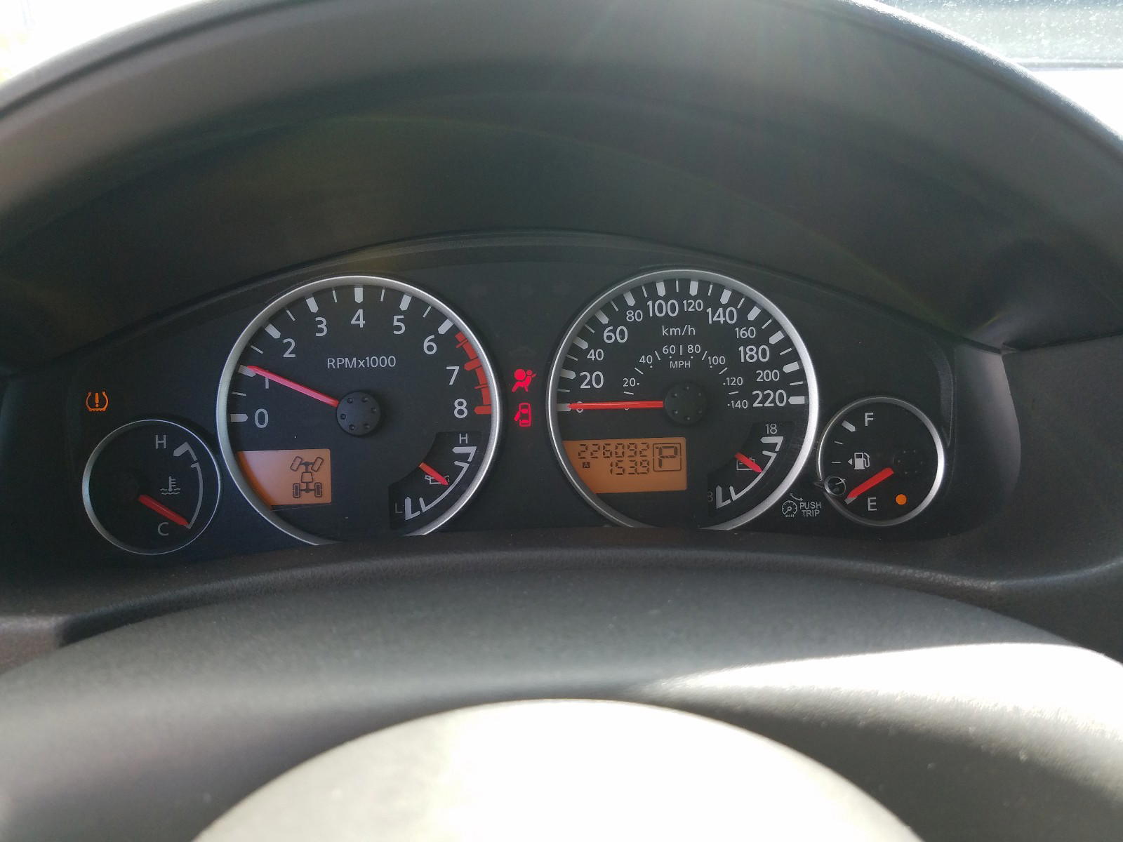 Photo 8 from auction – 2008 NISSAN PATHFINDER with VIN 5N1AR18B18C647602