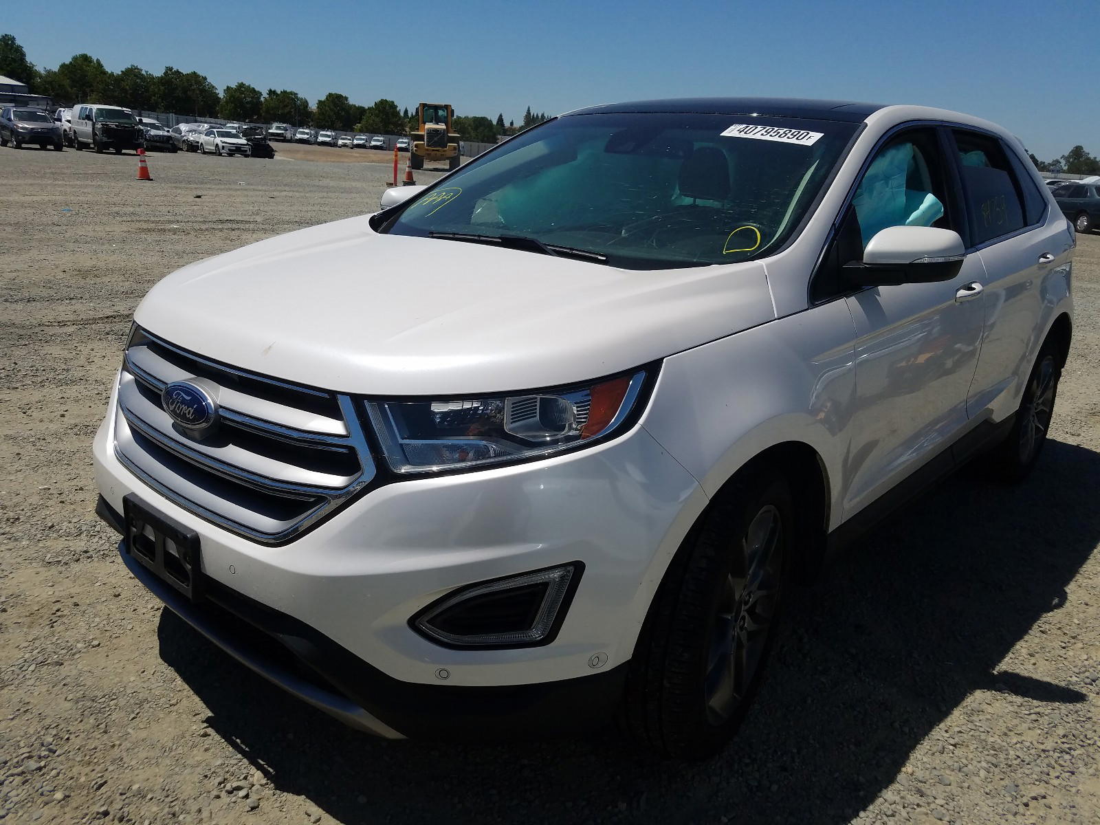Photo 2 from auction – 2015 FORD EDGE TITAN with VIN 2FMPK4K83FBC00313