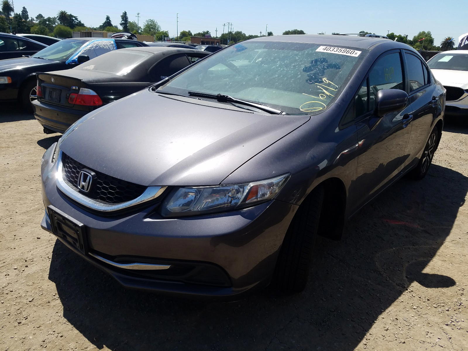 Photo 2 from auction – 2014 HONDA CIVIC EX with VIN 19XFB2F87EE273299