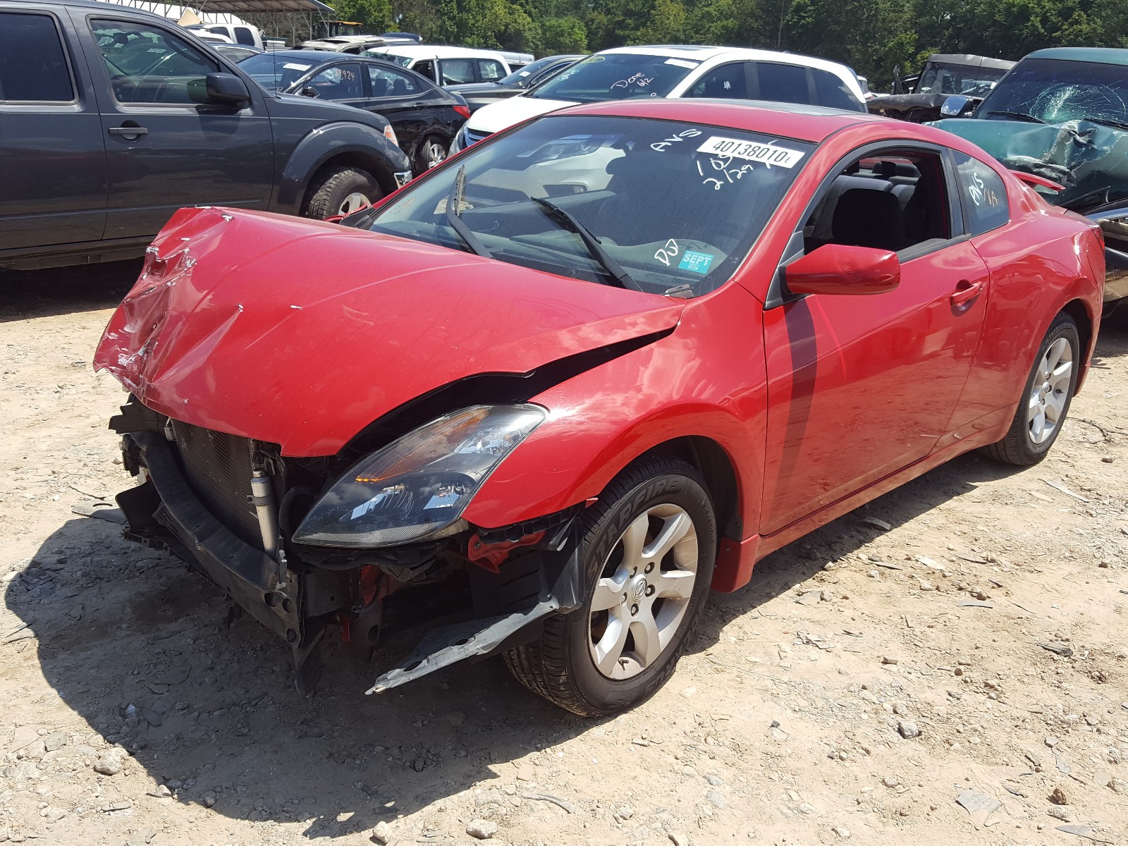 Photo 2 from auction – 2009 NISSAN ALTIMA 2.5 with VIN 1N4AL24E99C127313