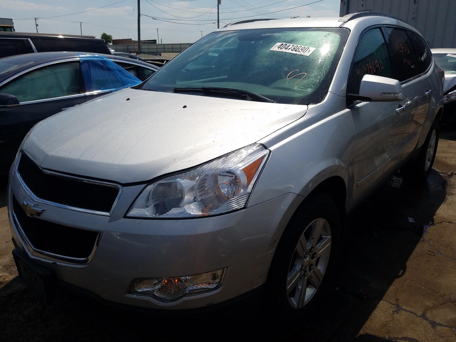 Photo 2 from auction – 2012 CHEVROLET TRAVERSE L with VIN 1GNKRGED2CJ101405