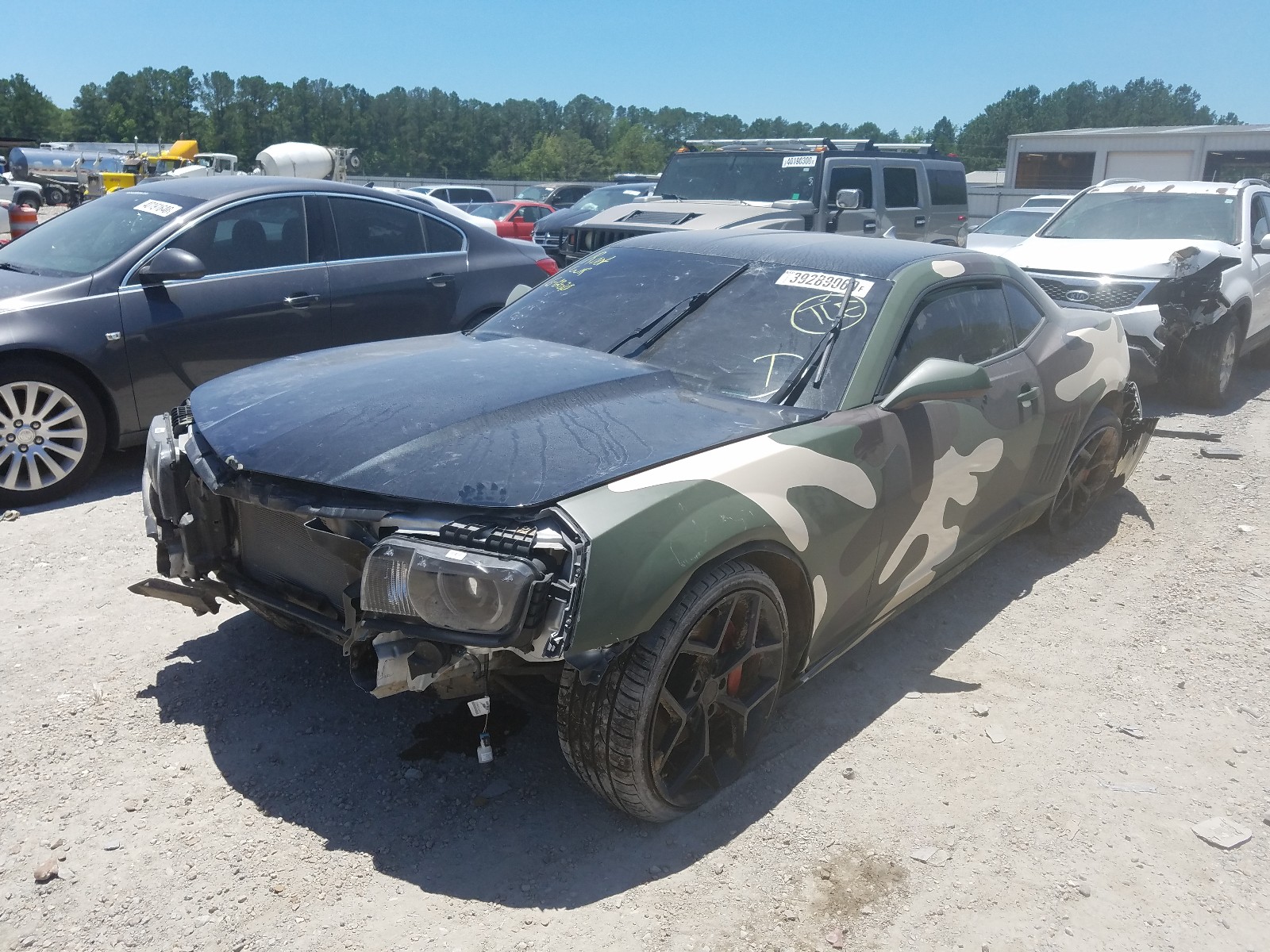 Photo 2 from auction – 2013 CHEVROLET CAMARO SS with VIN 2G1FJ1EJ5D9172186
