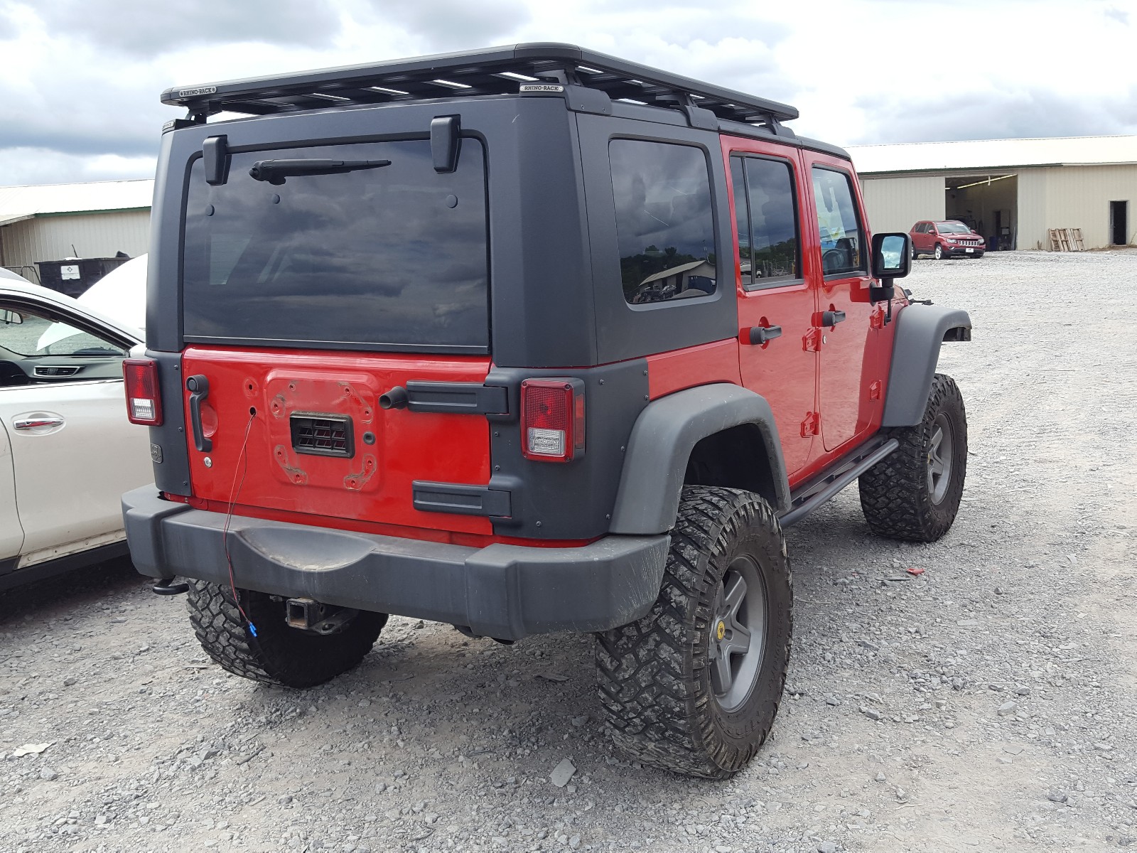 Photo 4 from auction – 2012 JEEP WRANGLER U with VIN 1C4BJWDG7CL158001