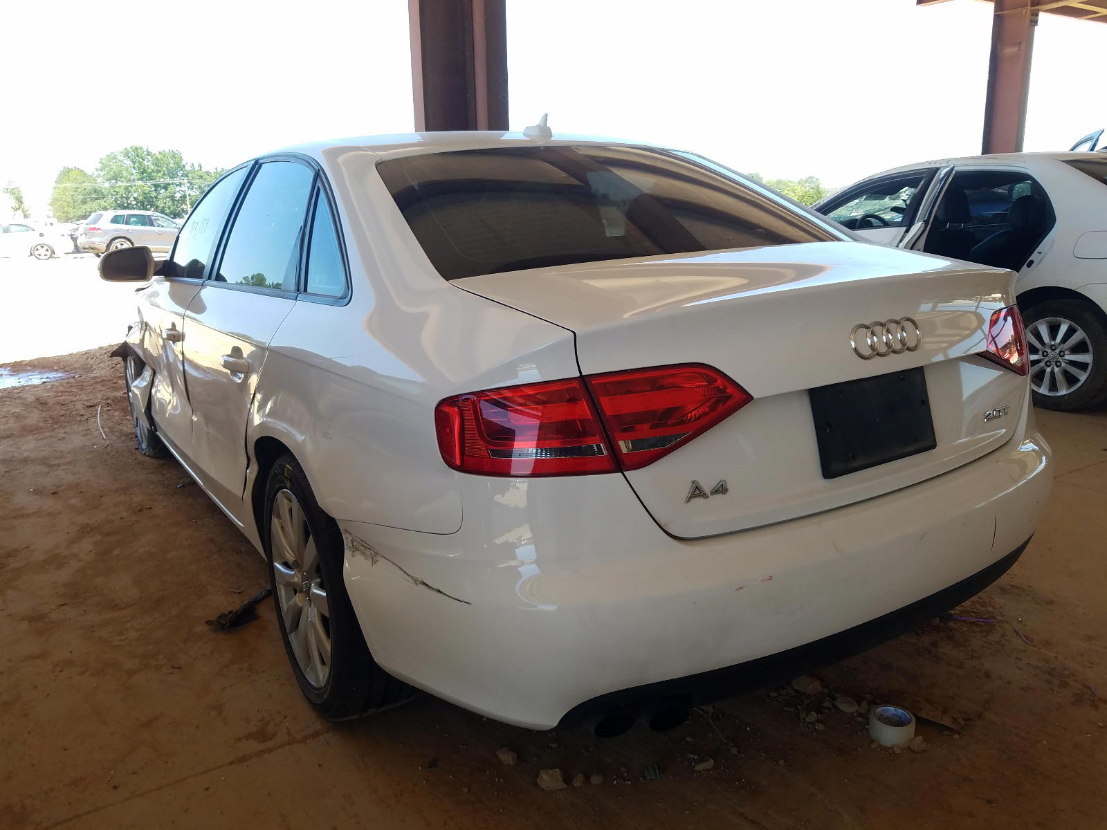 Photo 3 from auction – 2012 AUDI A4 PREMIUM with VIN WAUAFAFL5CA115571