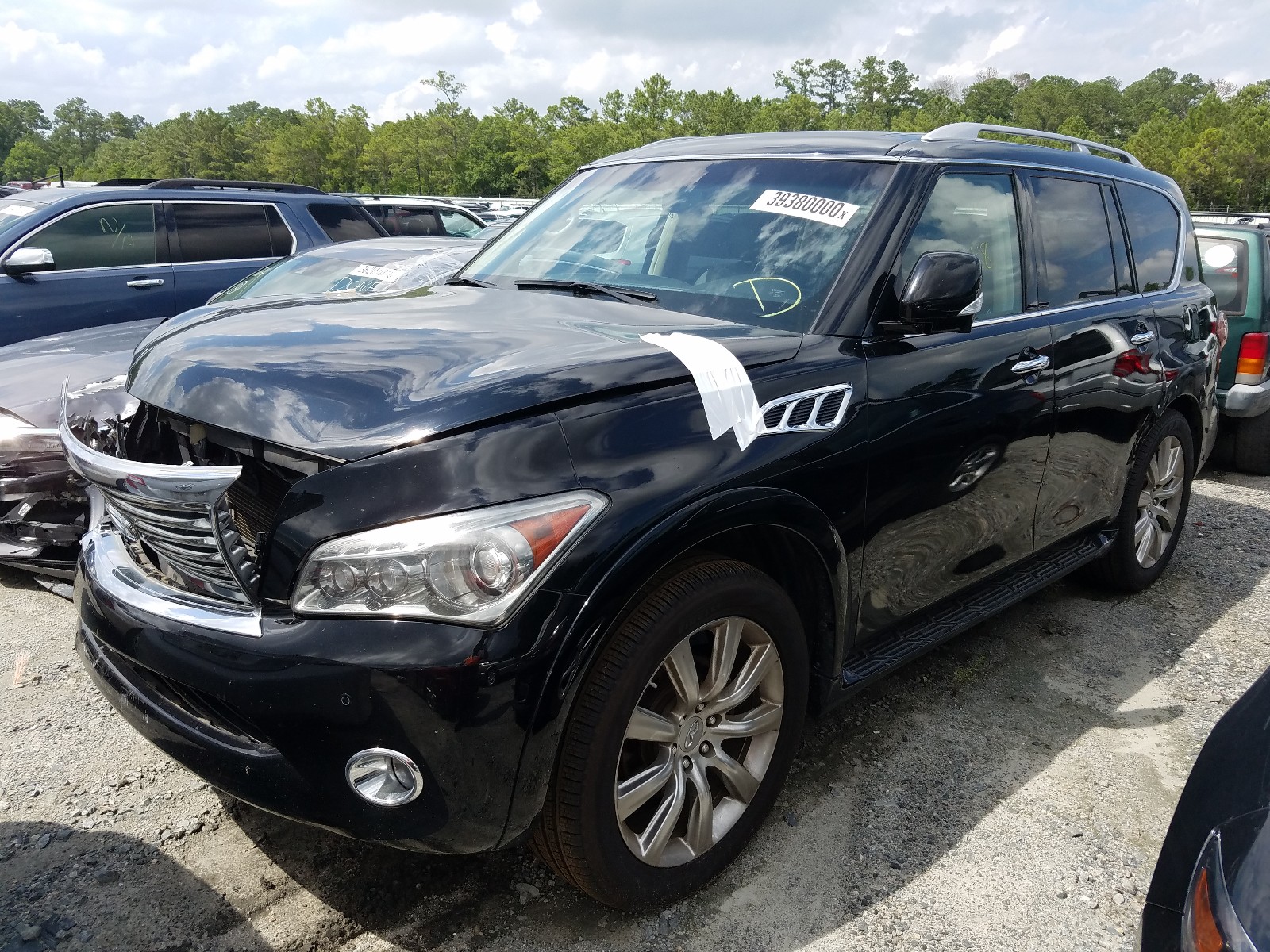 Photo 2 from auction – 2012 INFINITI QX56 with VIN JN8AZ2NF4C9519866
