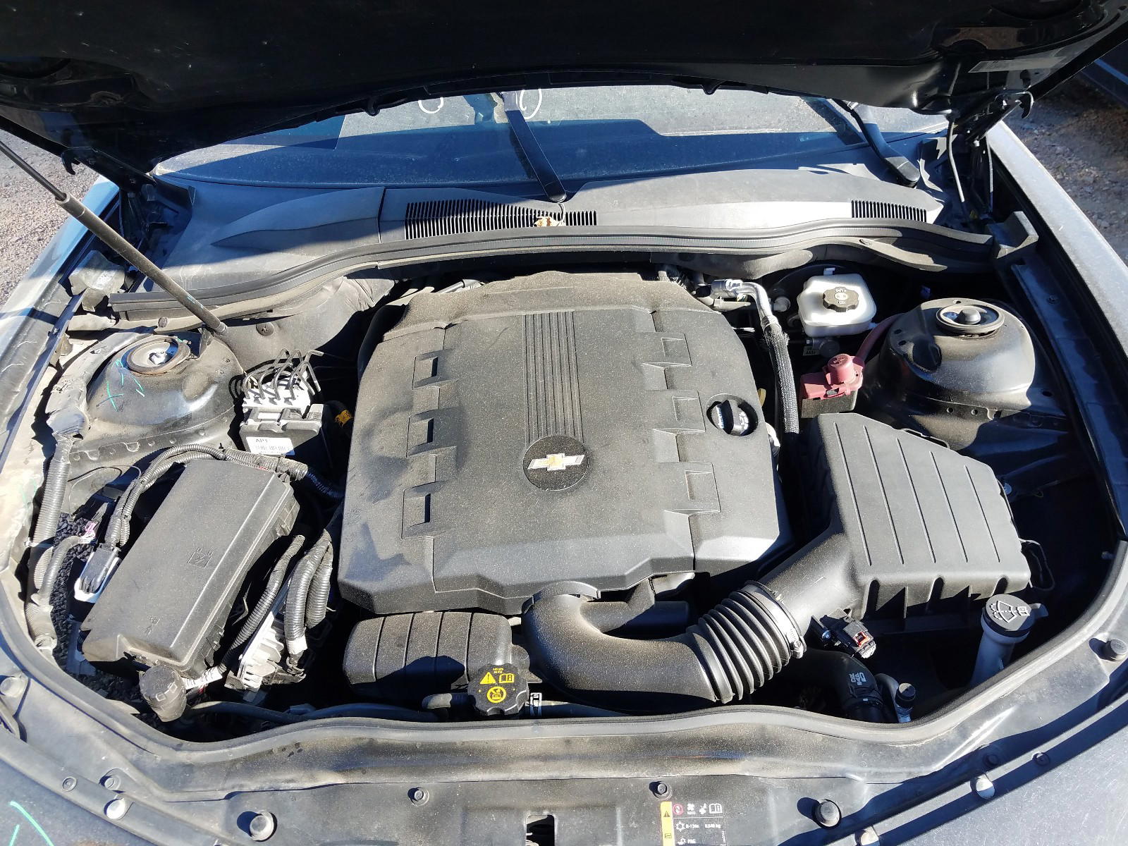 Photo 7 from auction – 2014 CHEVROLET CAMARO LS with VIN 2G1FA1E33E9213546