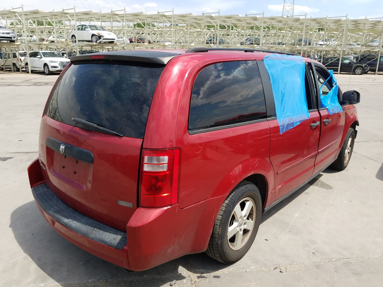 Photo 4 from auction – 2008 DODGE GRAND CARA with VIN 2D8HN44H28R705896