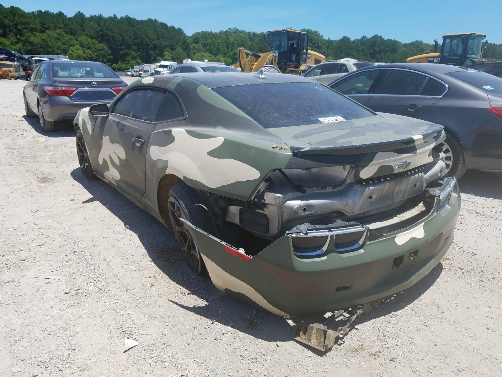 Photo 3 from auction – 2013 CHEVROLET CAMARO SS with VIN 2G1FJ1EJ5D9172186