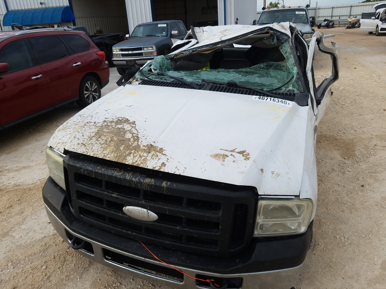 Photo 9 from auction – 2007 FORD F250 SUPER with VIN 1FTSX20537EA76238