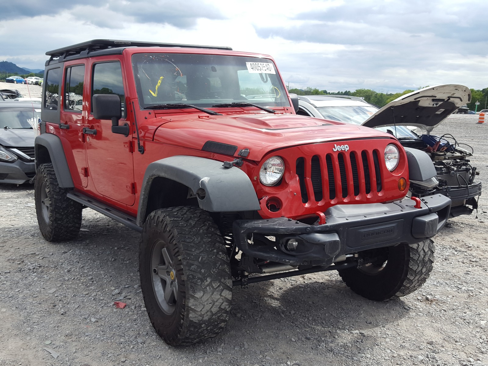 Photo 1 from auction – 2012 JEEP WRANGLER U with VIN 1C4BJWDG7CL158001