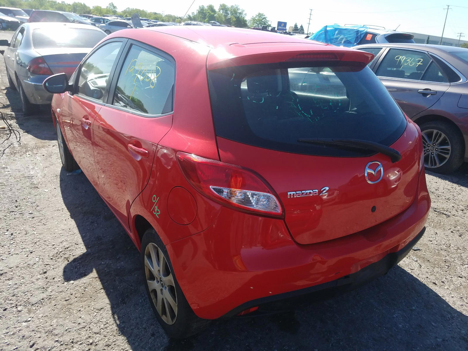 Photo 3 from auction – 2013 MAZDA MAZDA2 with VIN JM1DE1LY8D0160403